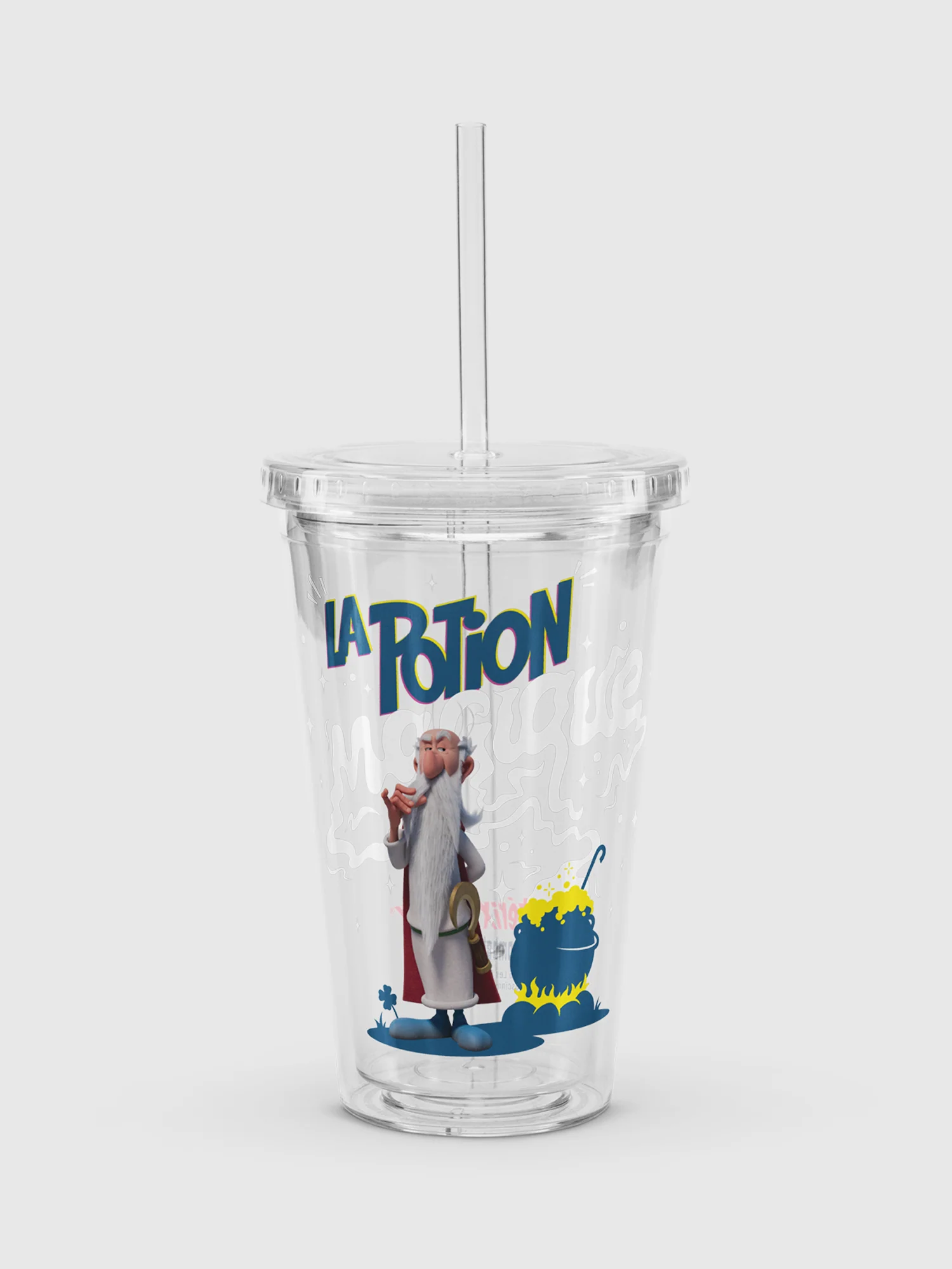 Astérix & Obélix La Potion Clear Plastic Tumbler