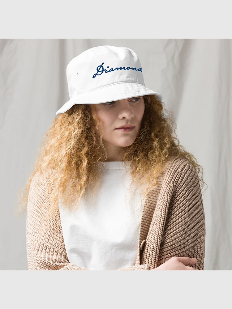 Bridgerton Diamond Embroidered Bucket Hat - Image 5