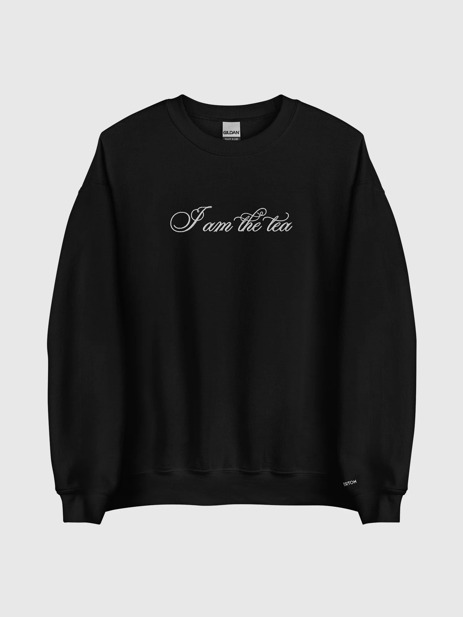 Bridgerton Embroidered Crewneck I Am The Tea