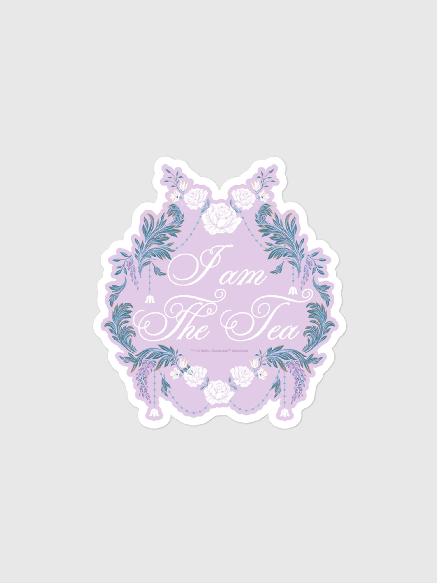 Bridgerton Sticker I Am The Tea - Image 3