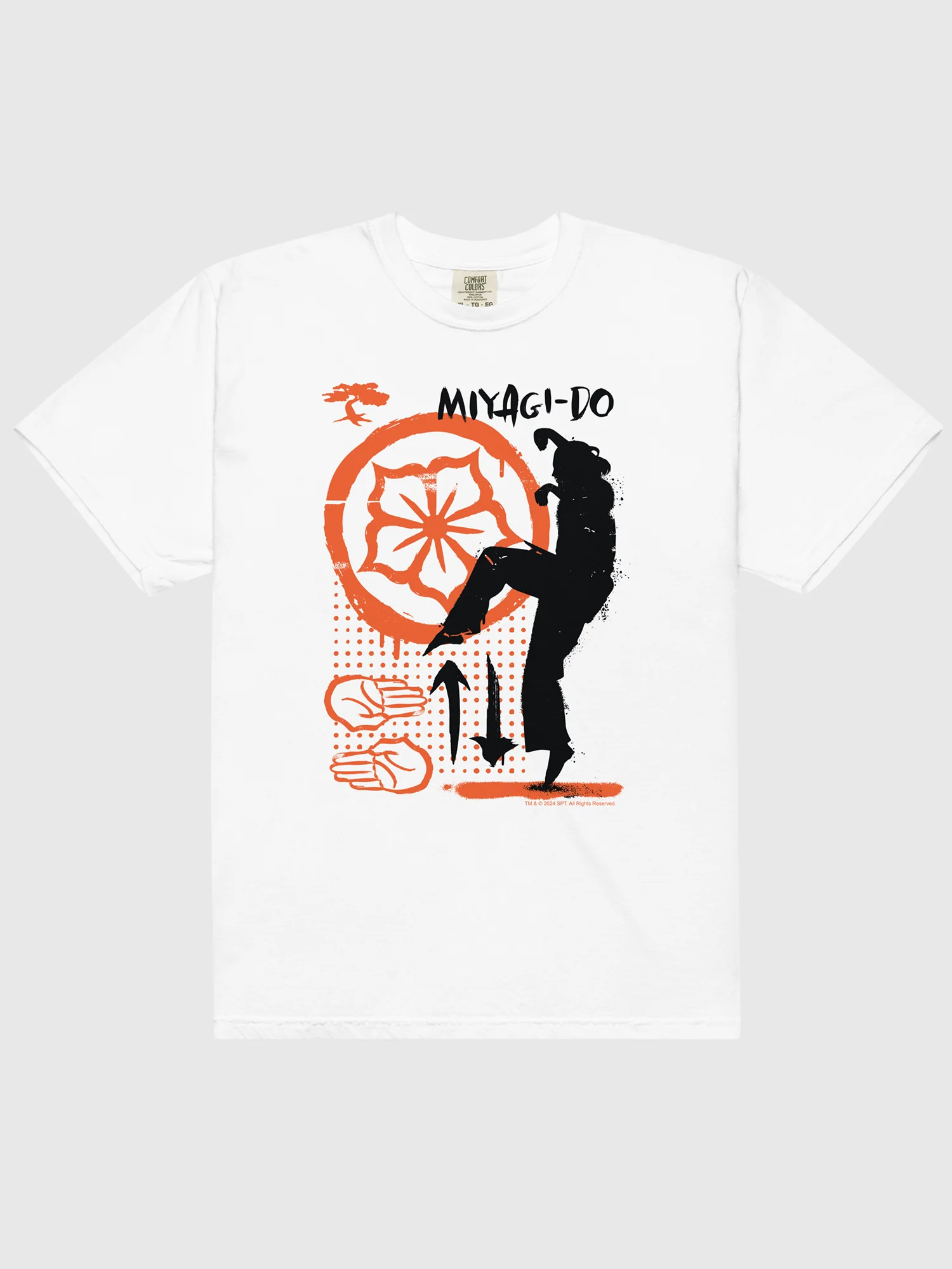 Cobra Kai Miyagi-Do Crane Comfort Colors T-Shirt