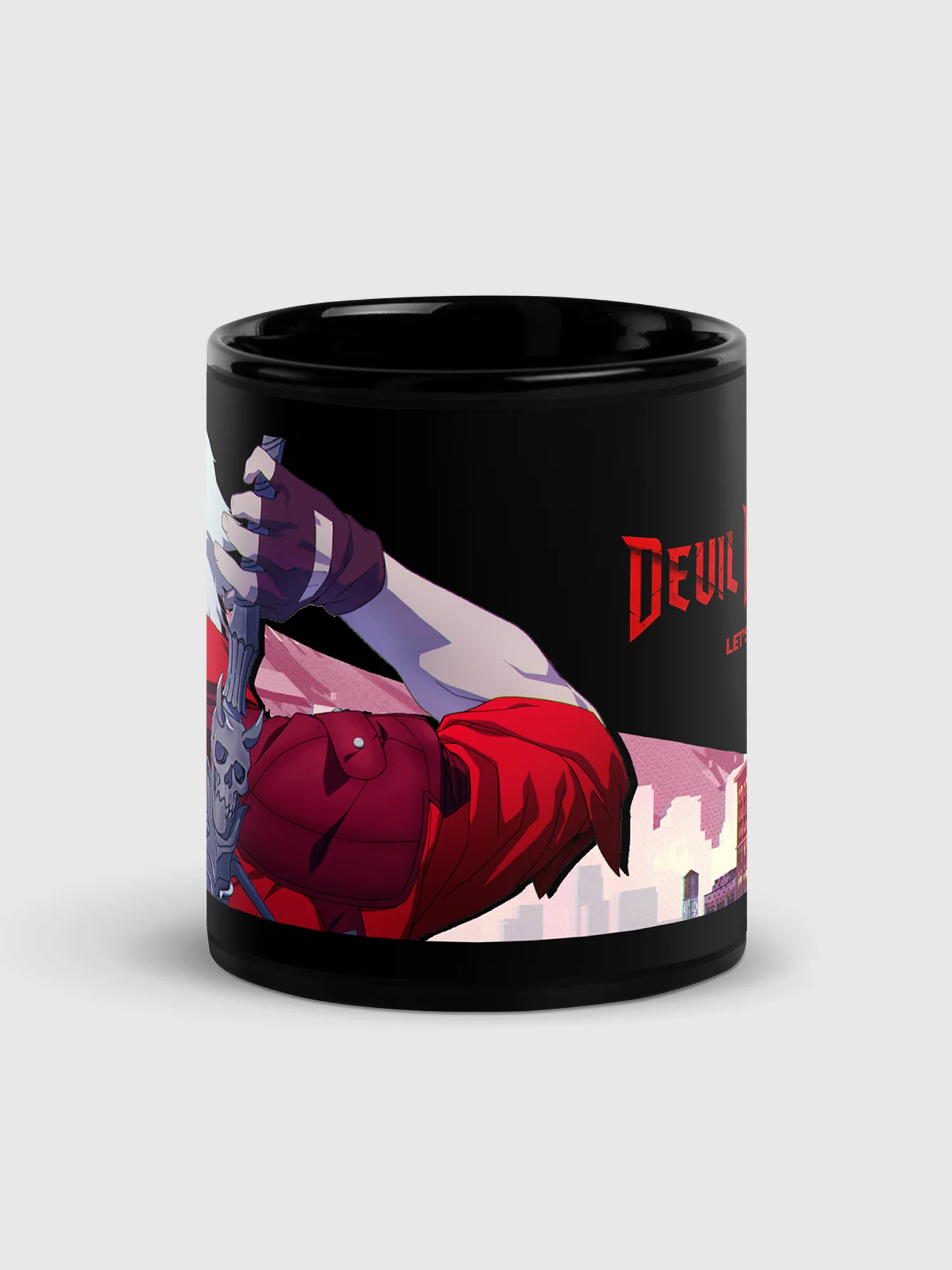 Devil May Cry All The Way To Hell Black Mug - Image 2