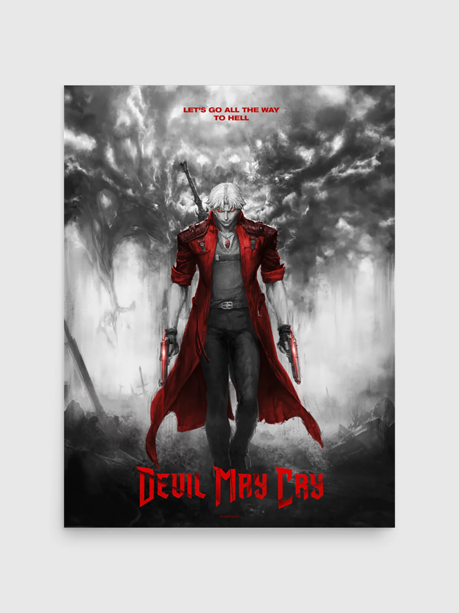 Devil May Cry All The Way To Hell Poster
