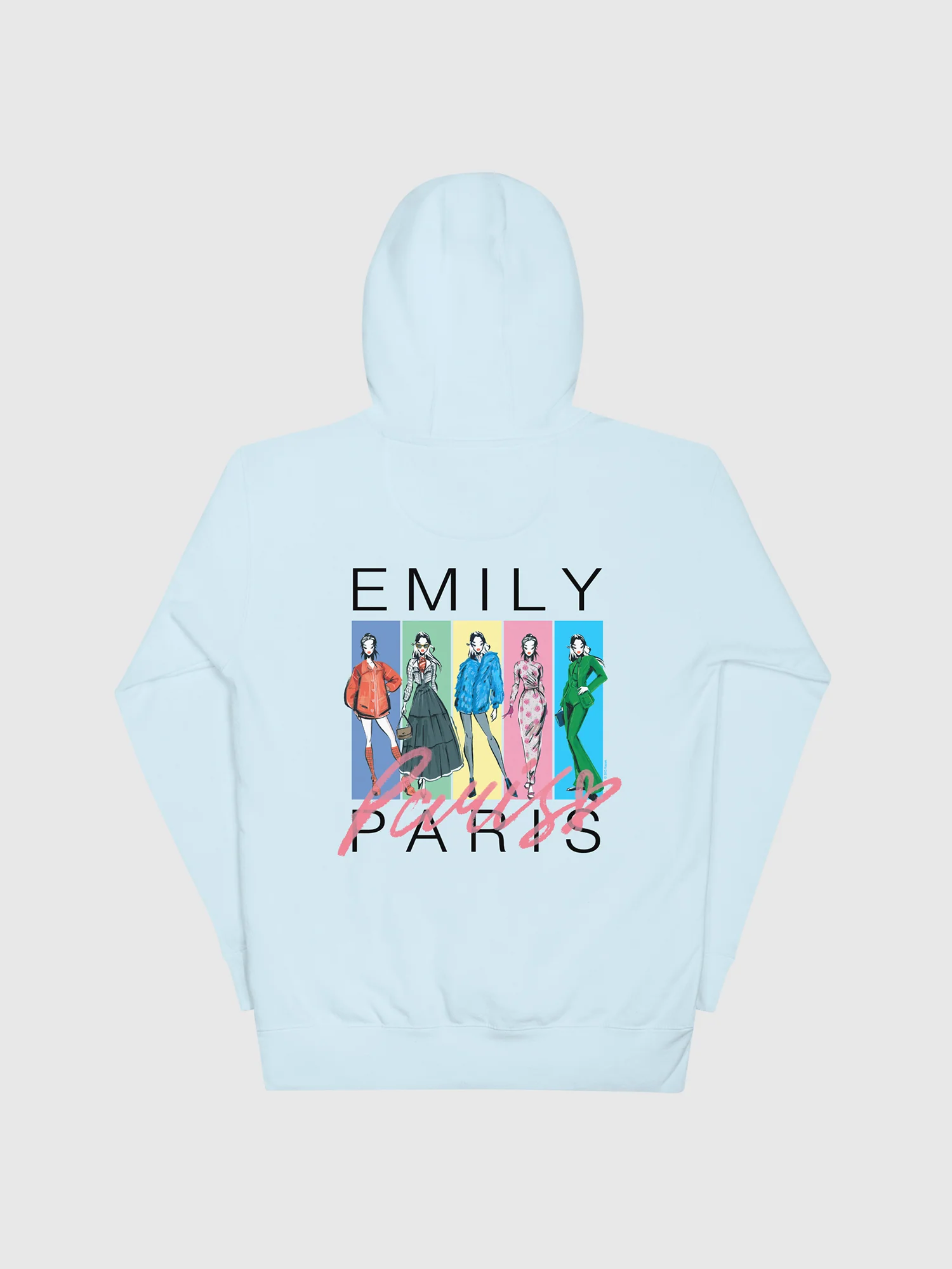 Emily in Paris Hoodie Fashion Sketches - Image 2