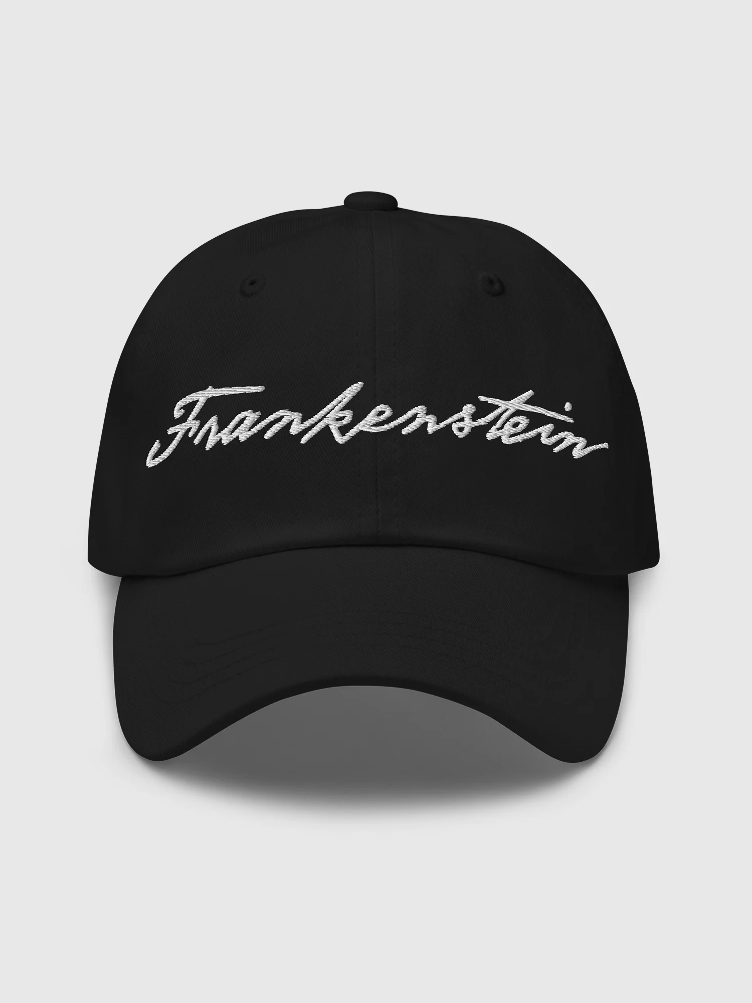 Frankenstein Logo Embroidered Dad Hat