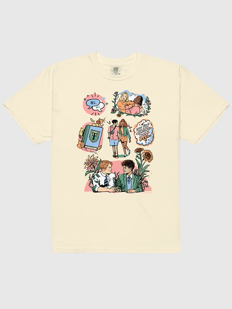 Heartstopper Love Story Comfort Colors T-Shirt