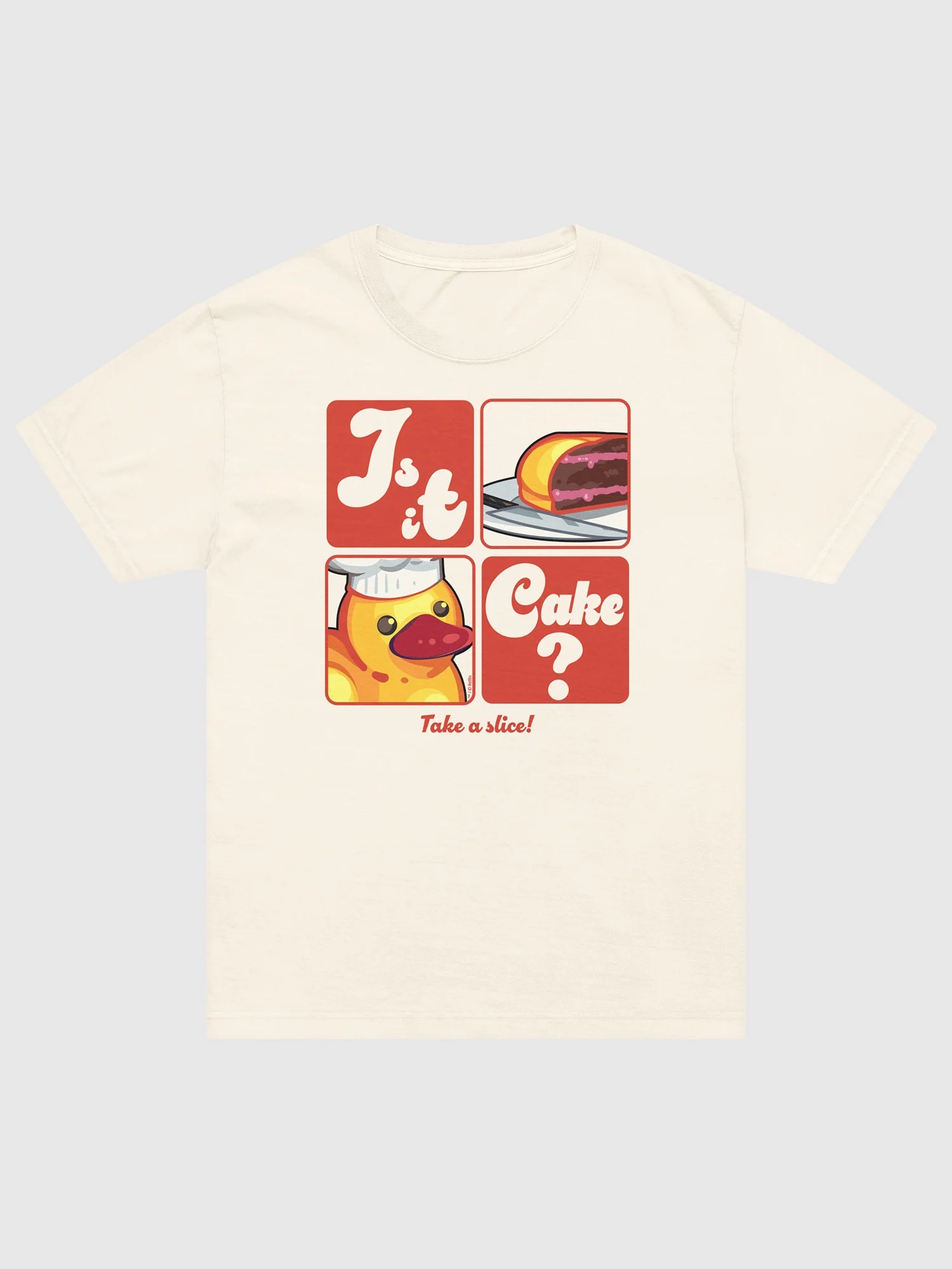Is It Cake? T-Shirt Rubber Ducky