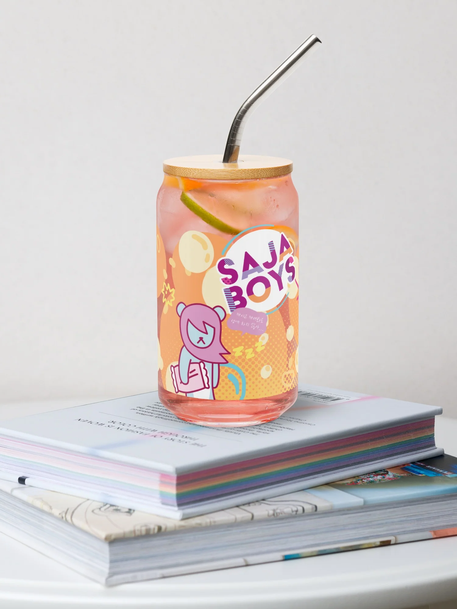 KPop Demon Hunters Mystery Saja Can Shaped Glass - Image 2