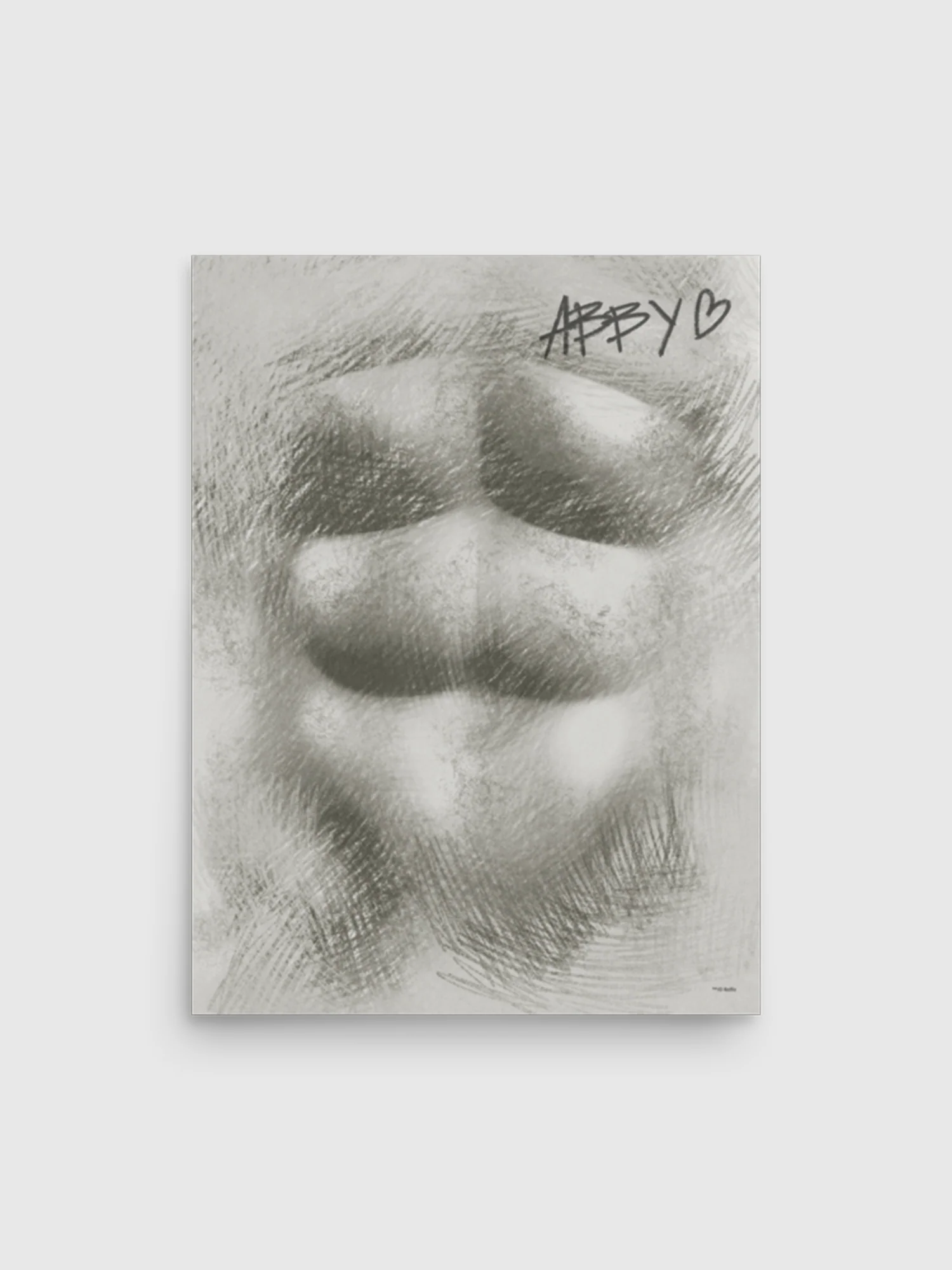 KPop Demon Hunters Abby Abs Signed Poster
