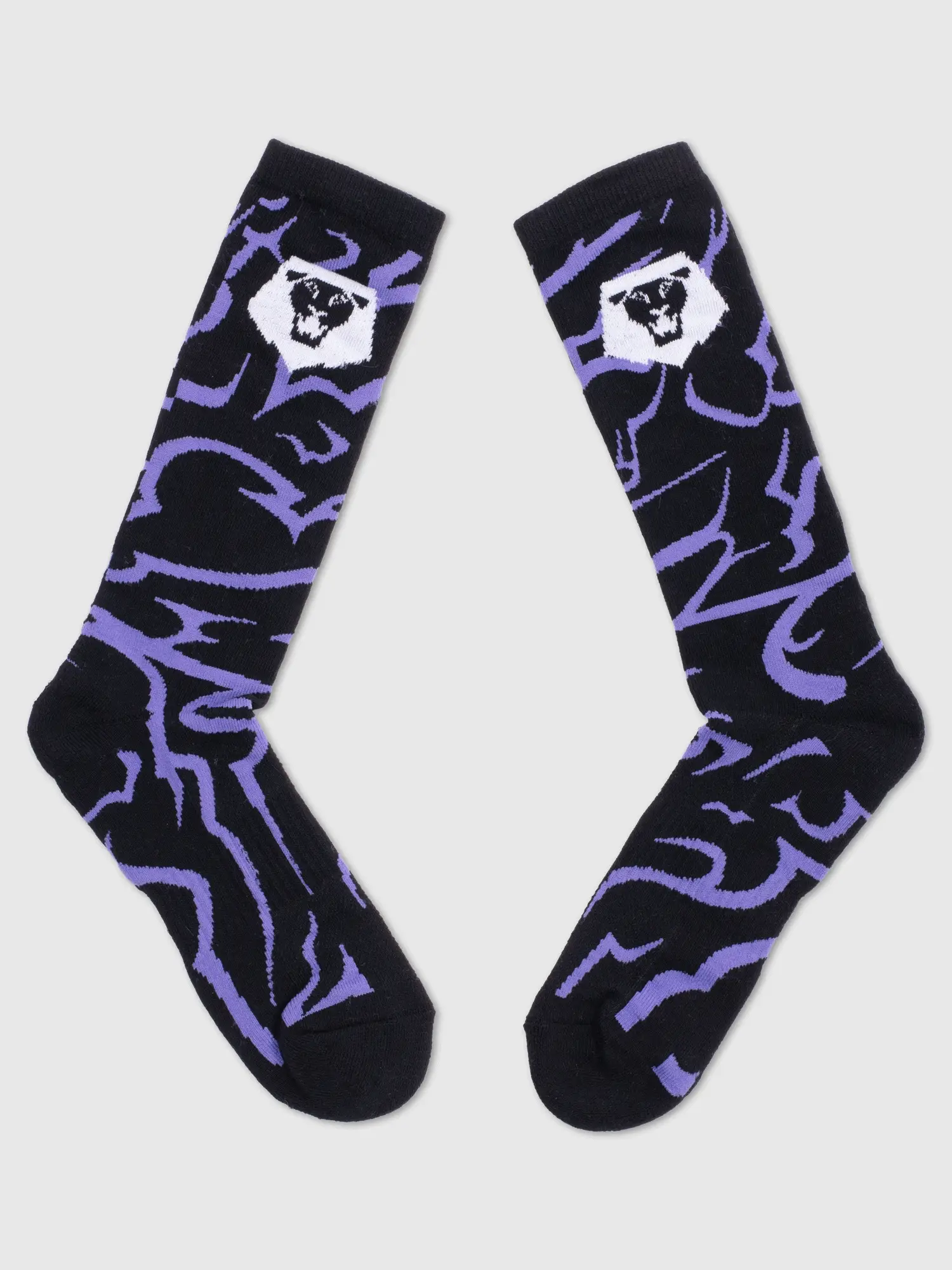 KPop Demon Hunters Athletic Crew Sock Saja Boys Glow In The Dark