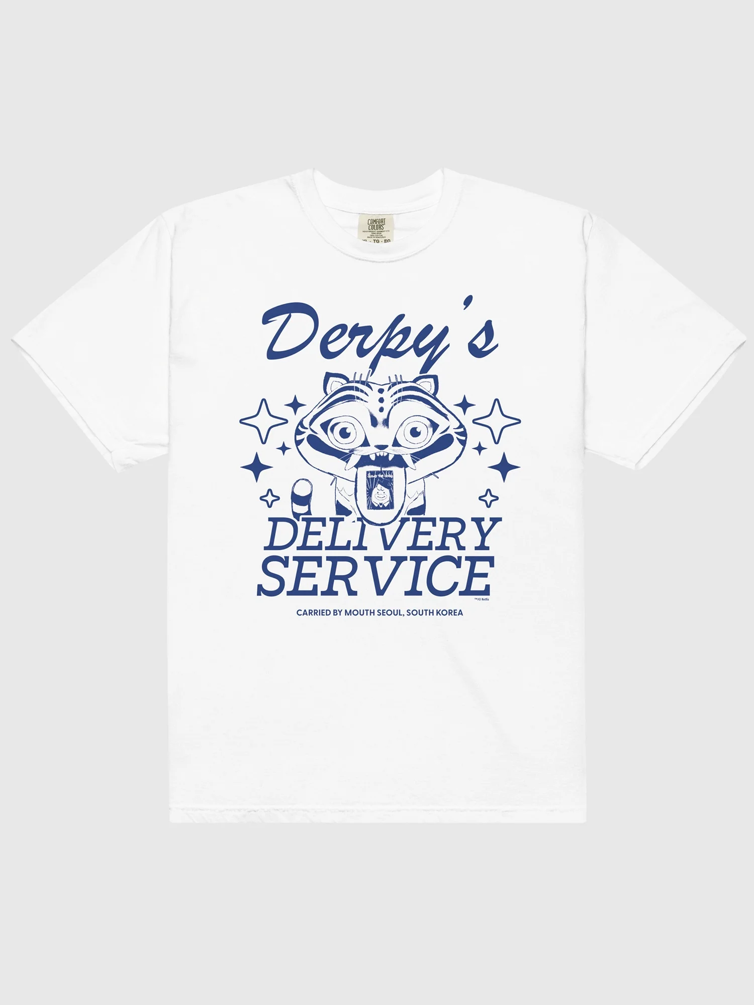 KPop Demon Hunters Derpy's Delivery Service Comfort Colors T-Shirt