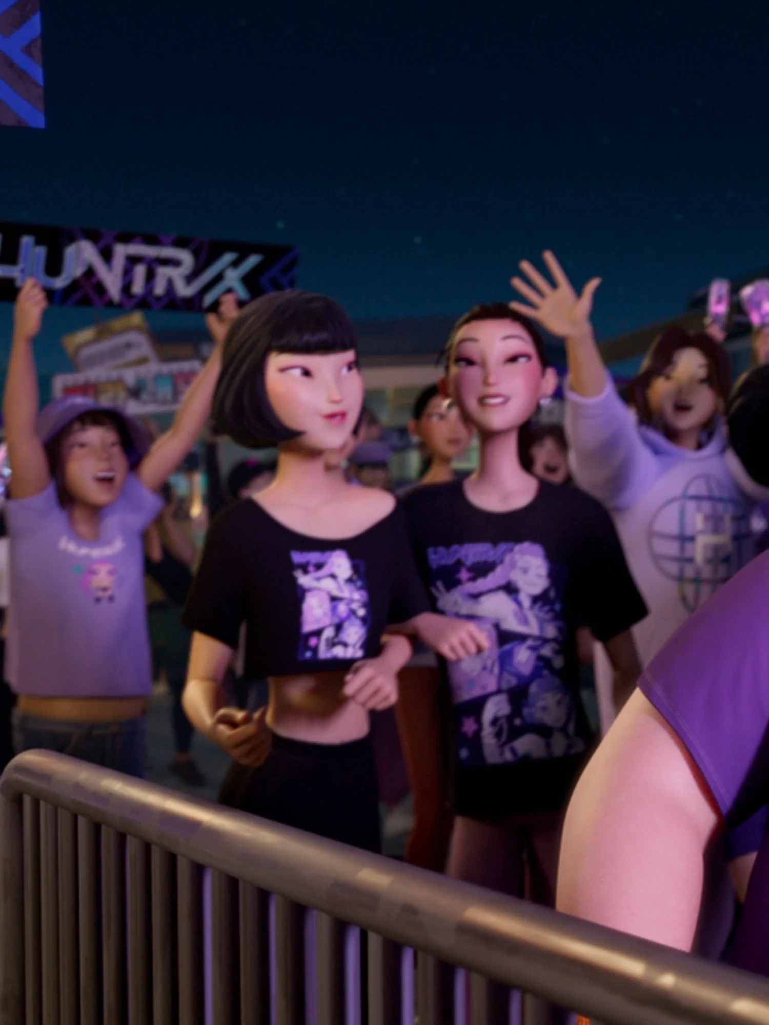 KPop Demon Hunters  HUNTR/X Kids T-Shirt - Image 3