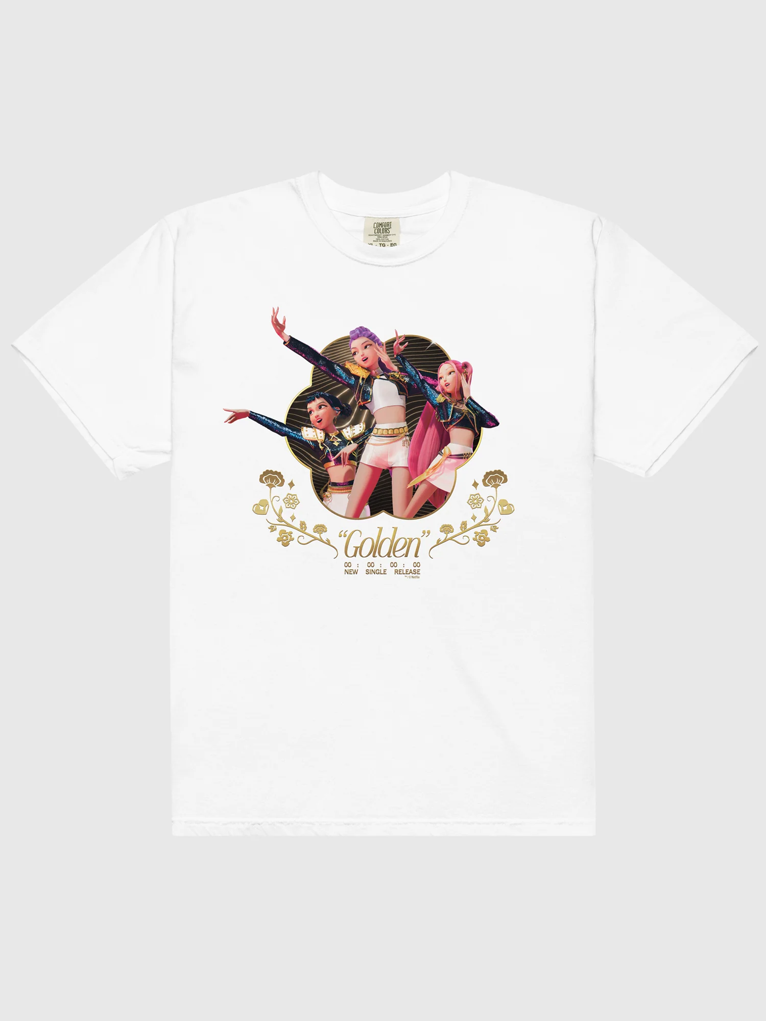 KPop Demon Hunters Kids T-Shirt Golden Release - Image 2