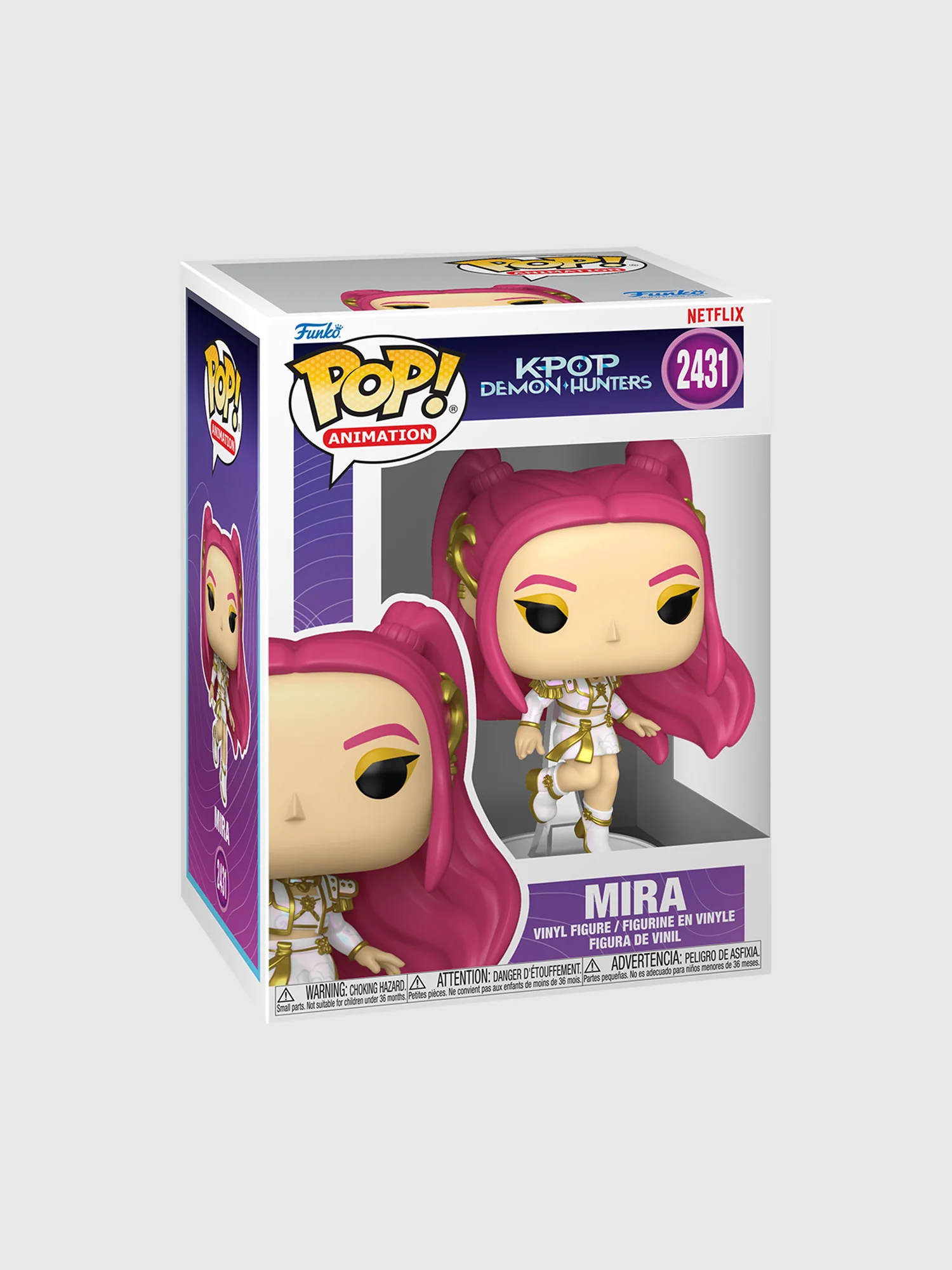 KPop Demon Hunters Mira Funko Pop! Figure What It Sounds Like Outfit - Image 2