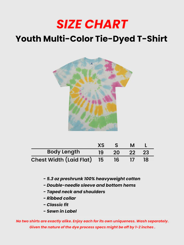 KPop Demon Hunters Zoey Tie-Dye Kids T-Shirt - Image 4