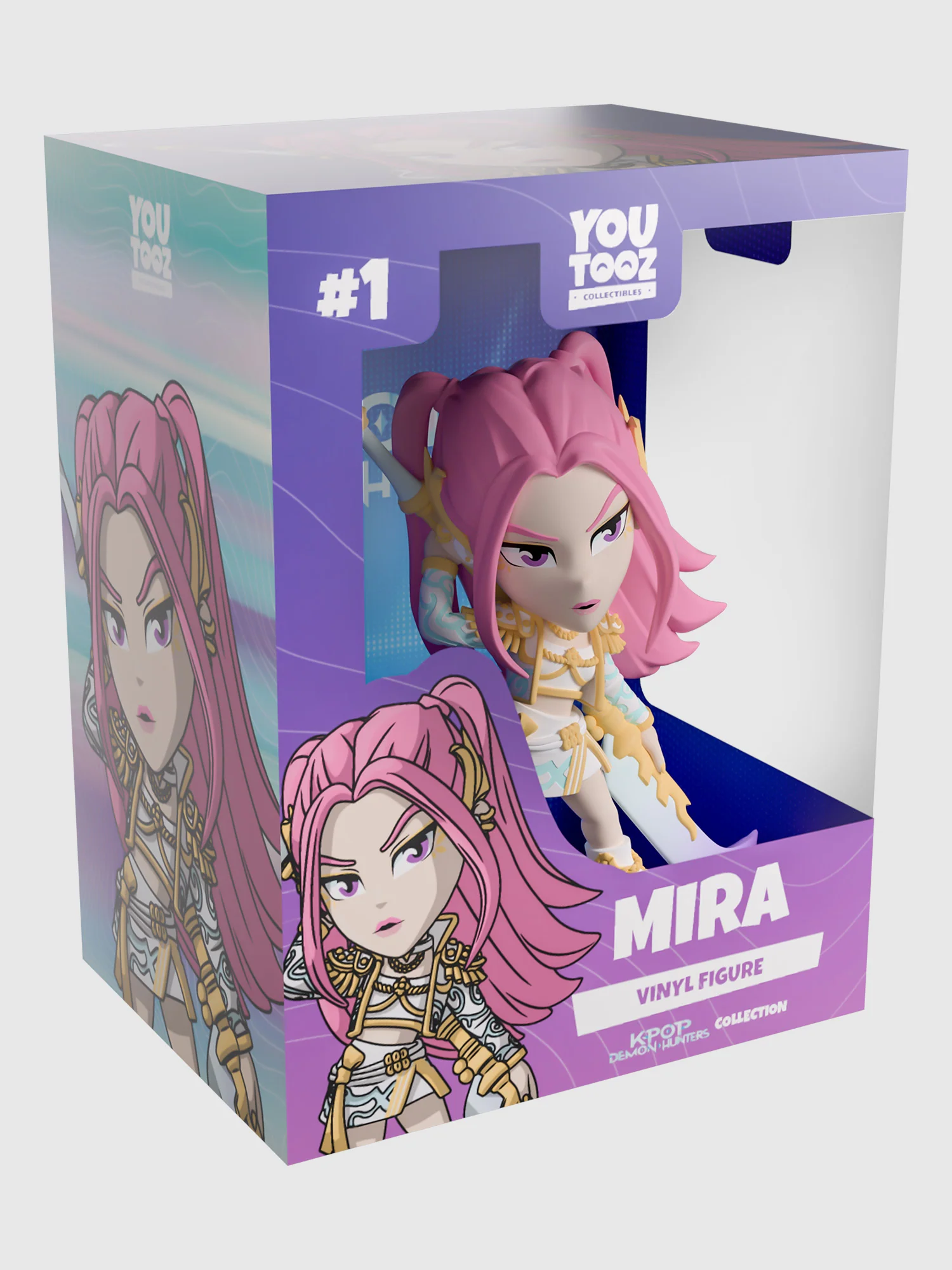 KPop Demon Hunters Mira Youtooz Vinyl Figure - Image 2