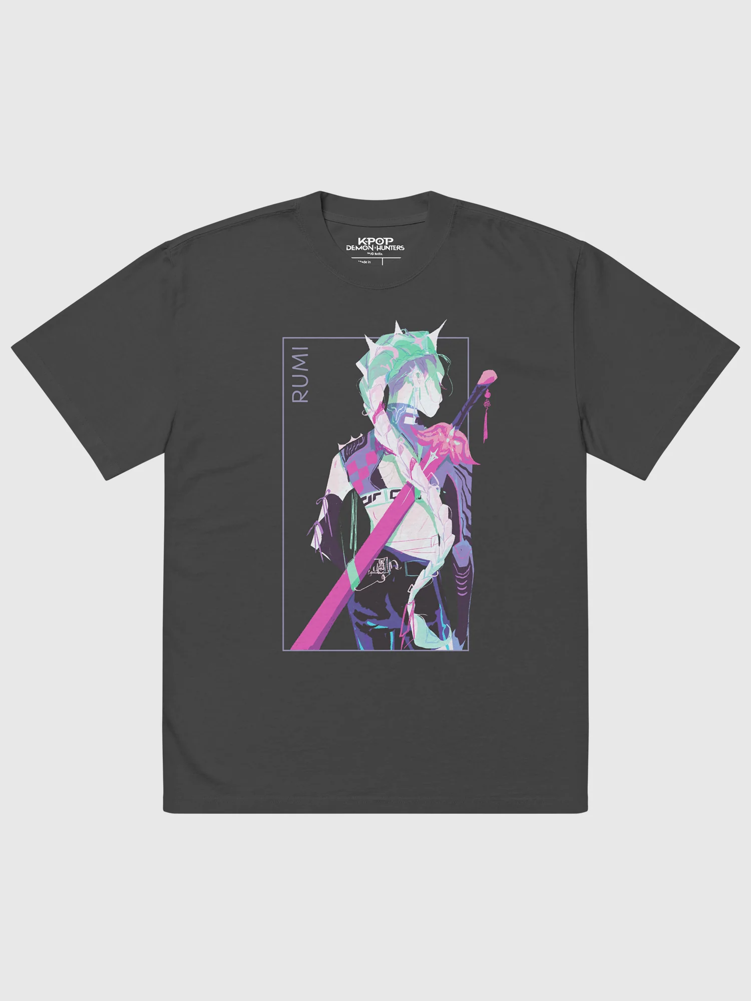 KPop Demon Hunters Rumi Girl Crush Oversized T-Shirt