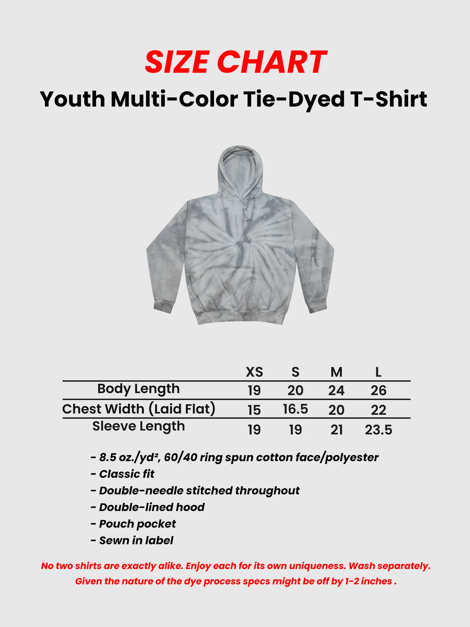 KPop Demon Hunters SAJA BOYS Tie-Dye Kids Hoodie - Image 6