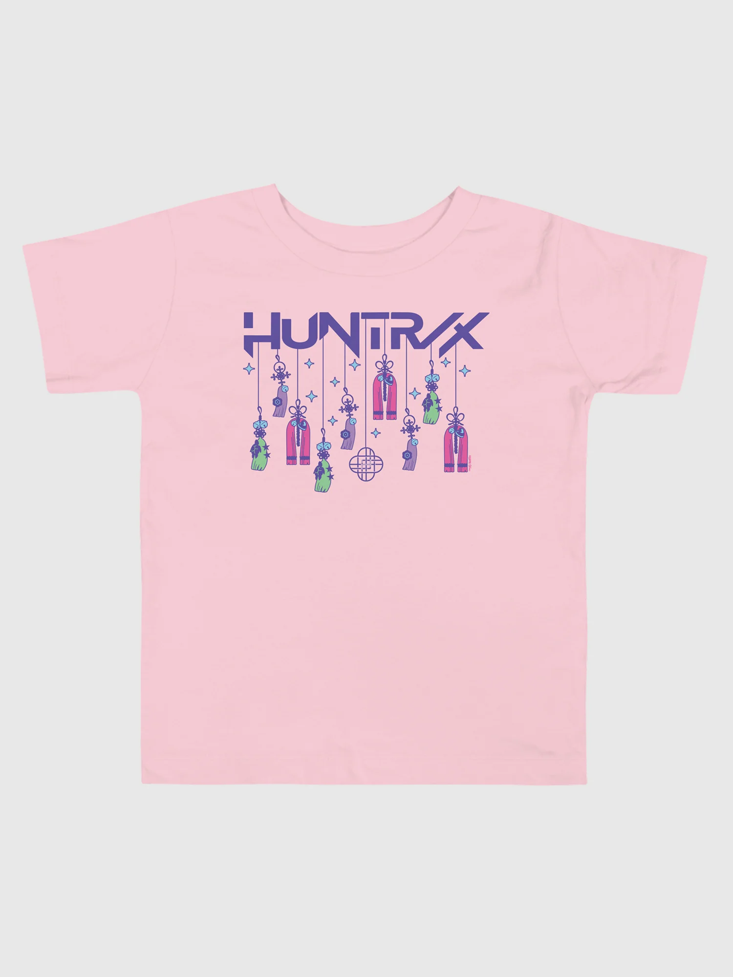 KPop Demon Hunters Toddler T-Shirt HUNTR/X Holiday Charms