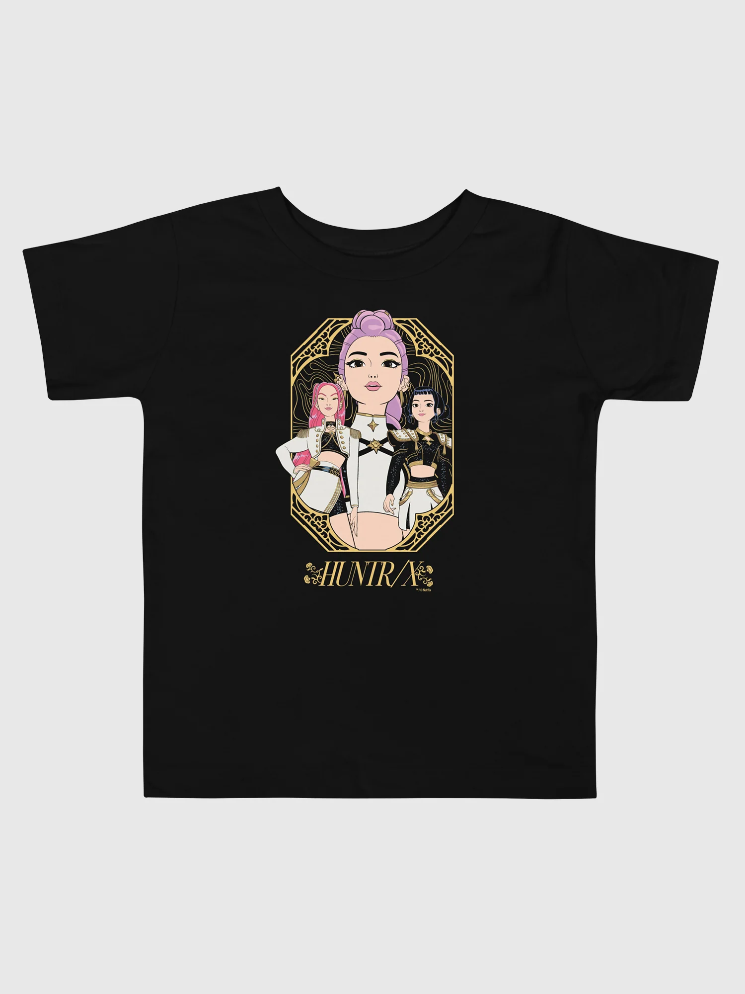 KPop Demon Hunters Toddler T-Shirt HUNTR/X Golden