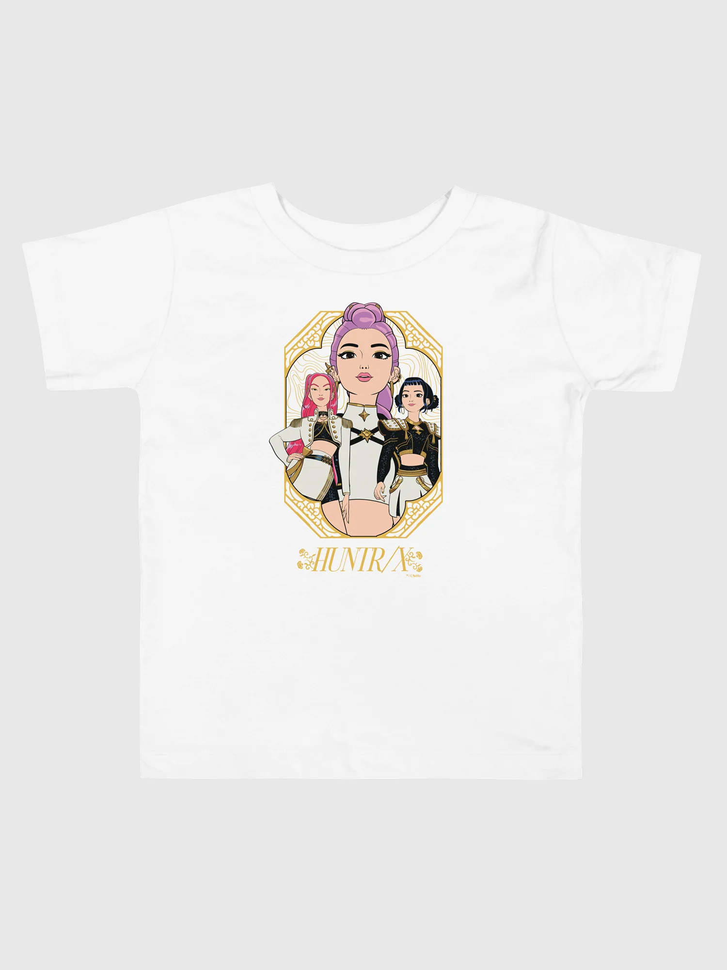 KPop Demon Hunters Toddler T-Shirt HUNTR/X Golden - Image 2