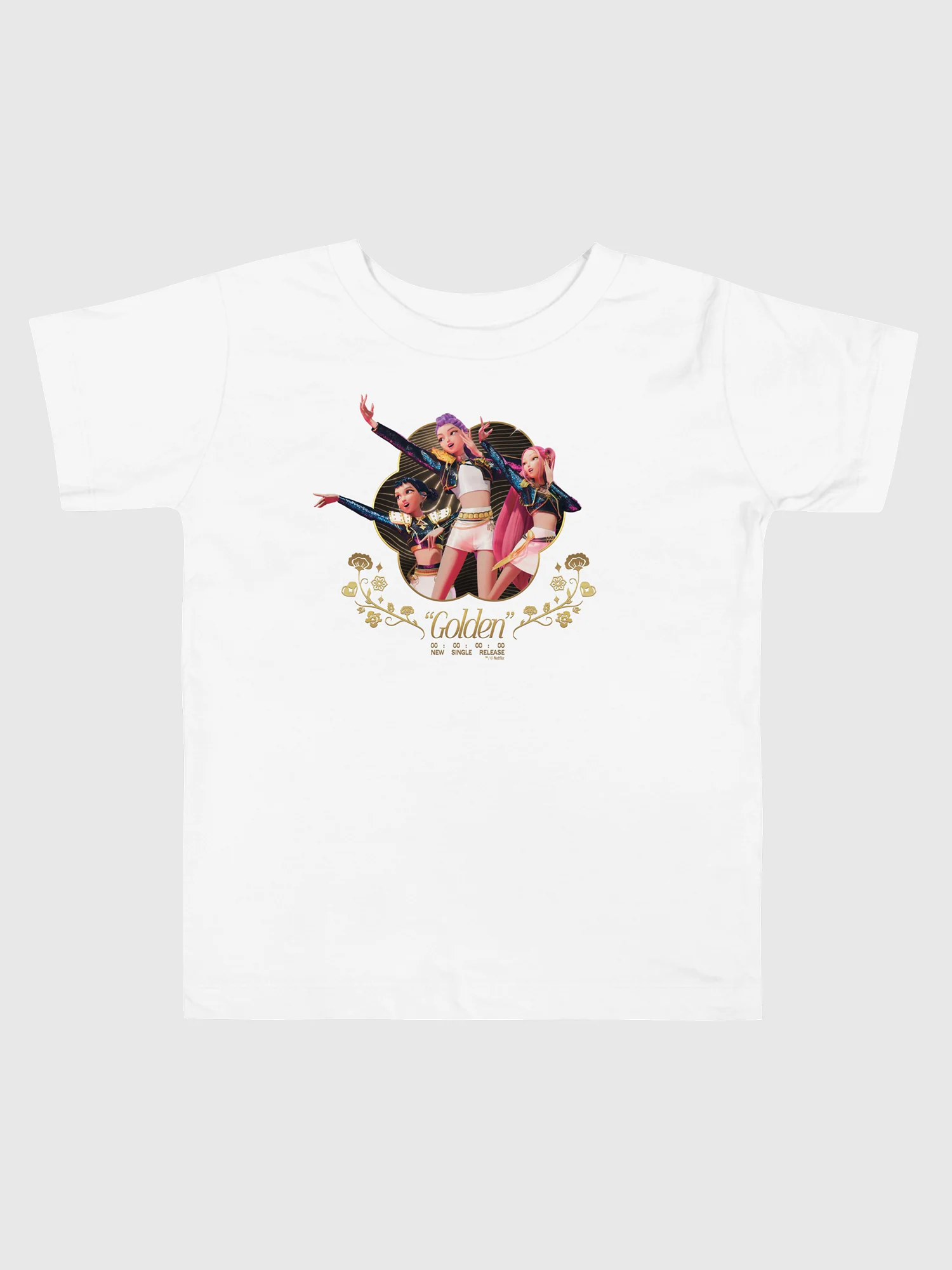 KPop Demon Hunters Toddler T-Shirt HUNTR/X Golden Release - Image 2