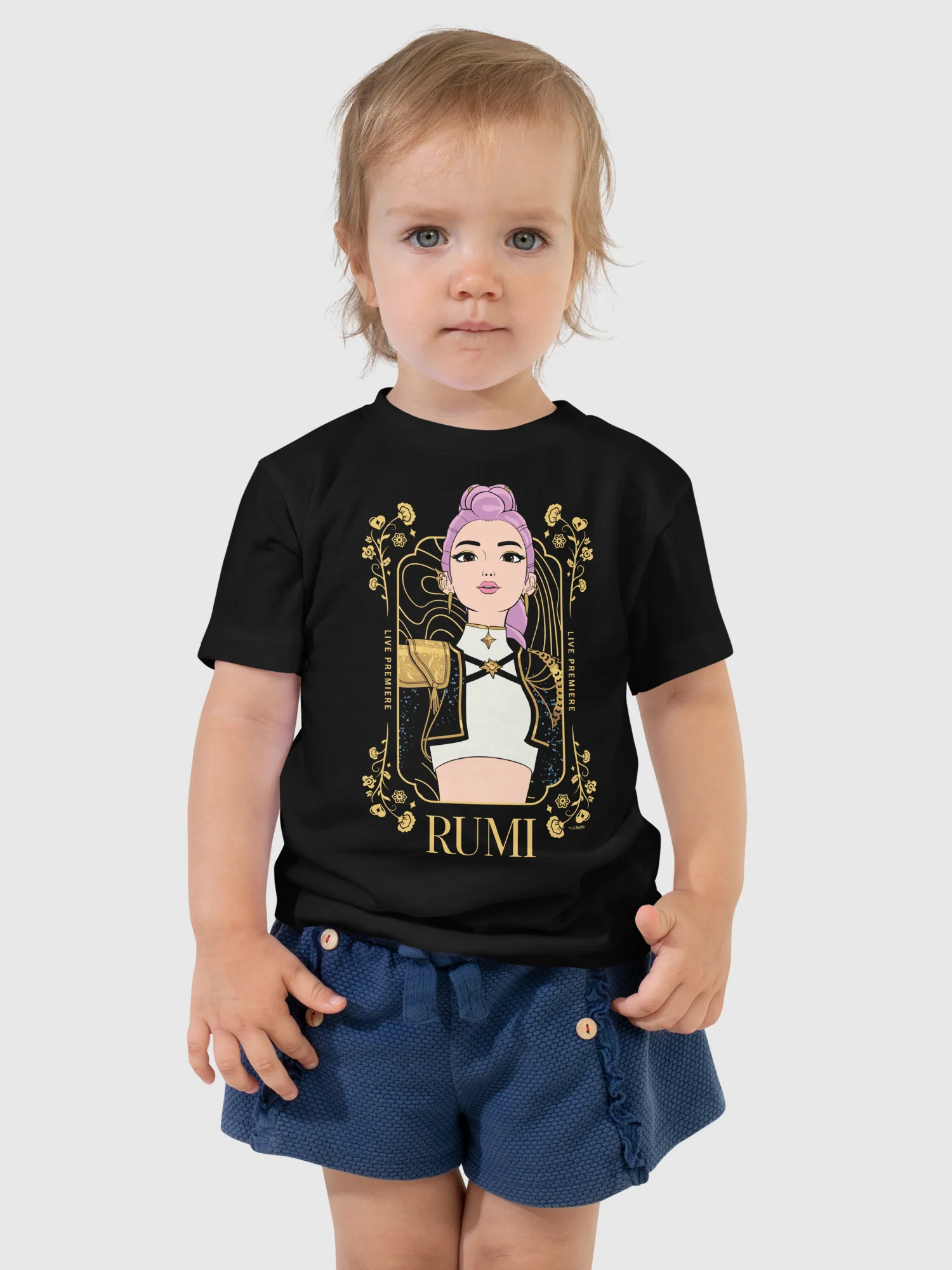 KPop Demon Hunters Toddler T-Shirt Rumi Golden - Image 3