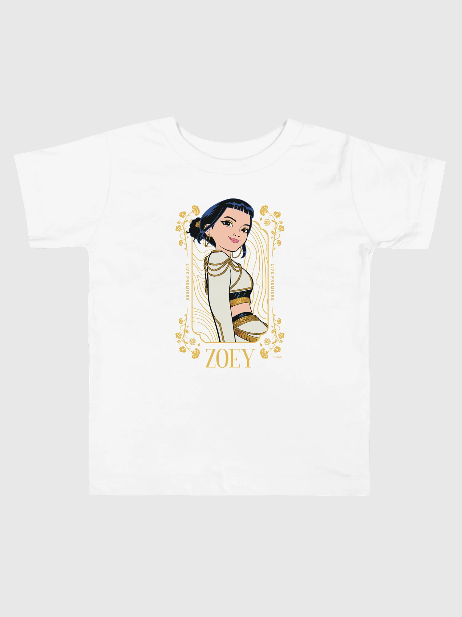 KPop Demon Hunters Toddler T-Shirt Zoey Golden - Image 2