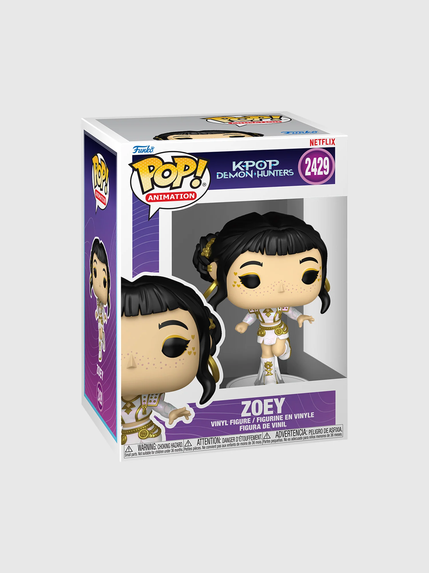 KPop Demon Hunters Zoey Funko Pop! Figure What it Sounds Like Outfit - Image 2