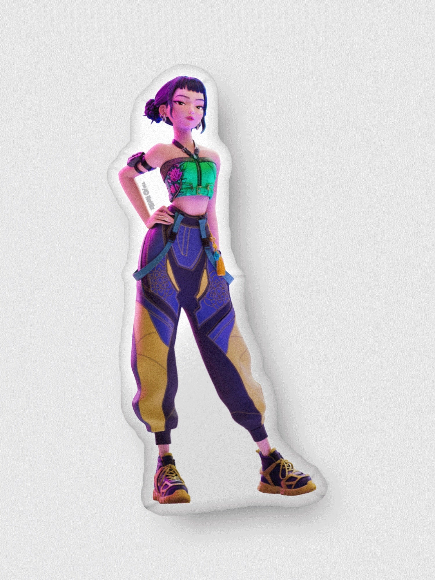 KPop Demon Hunters Zoey Pillow