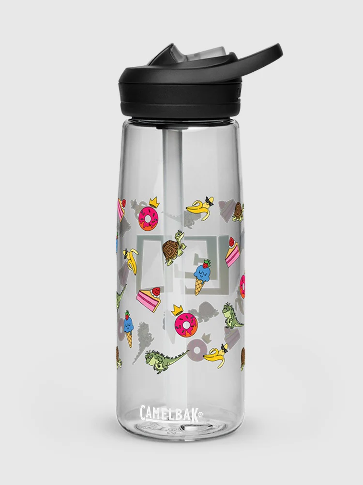 Leo Icons Pattern CamelBak Eddy Water Bottle - Image 2