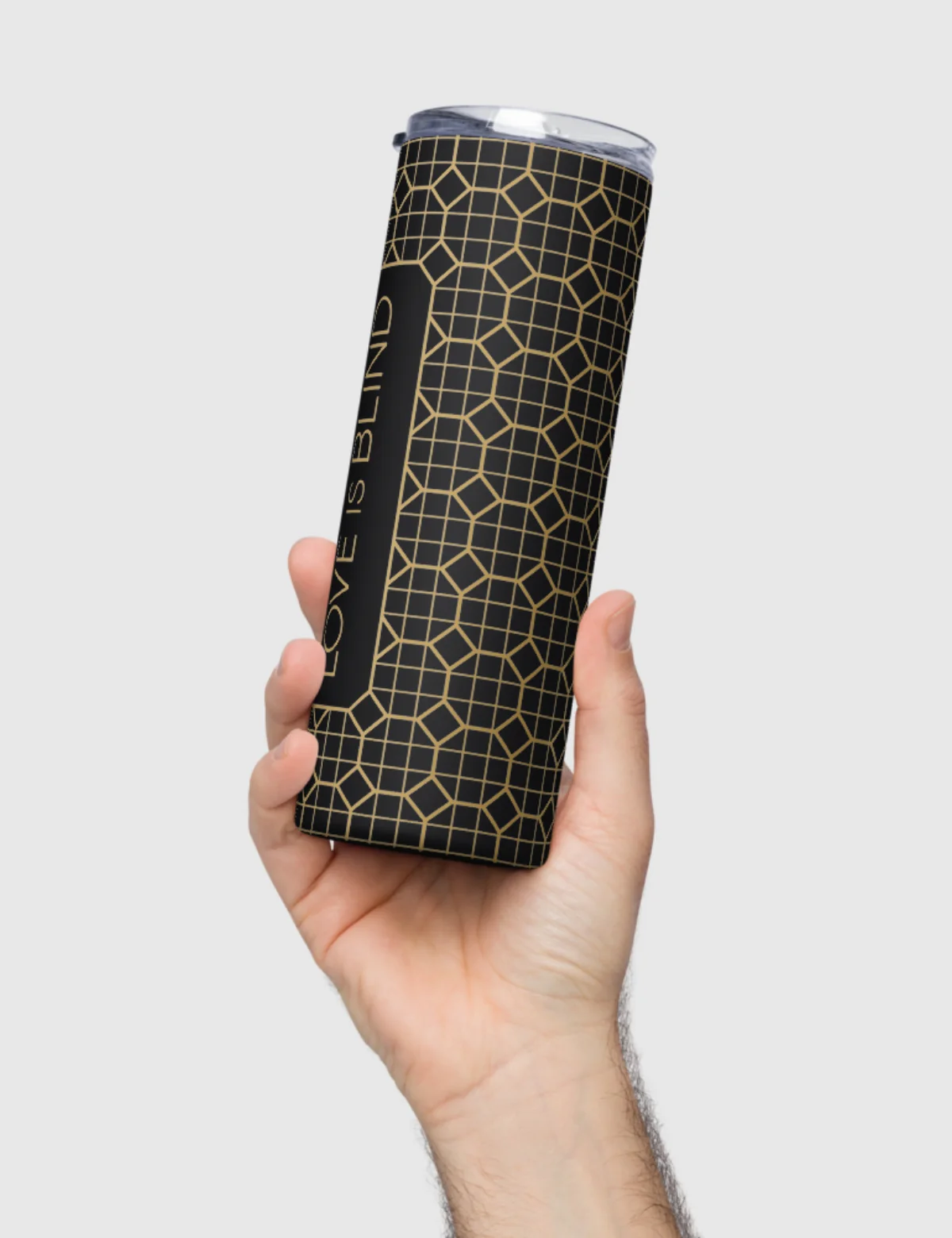 Love is Blind "I Can See A Future With You" Stainless Steel Tumbler [Black] - Image 8