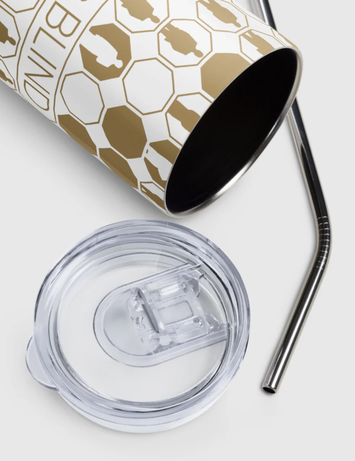 Love is Blind "I Can See A Future With You" Stainless Steel Tumbler [White] - Image 8