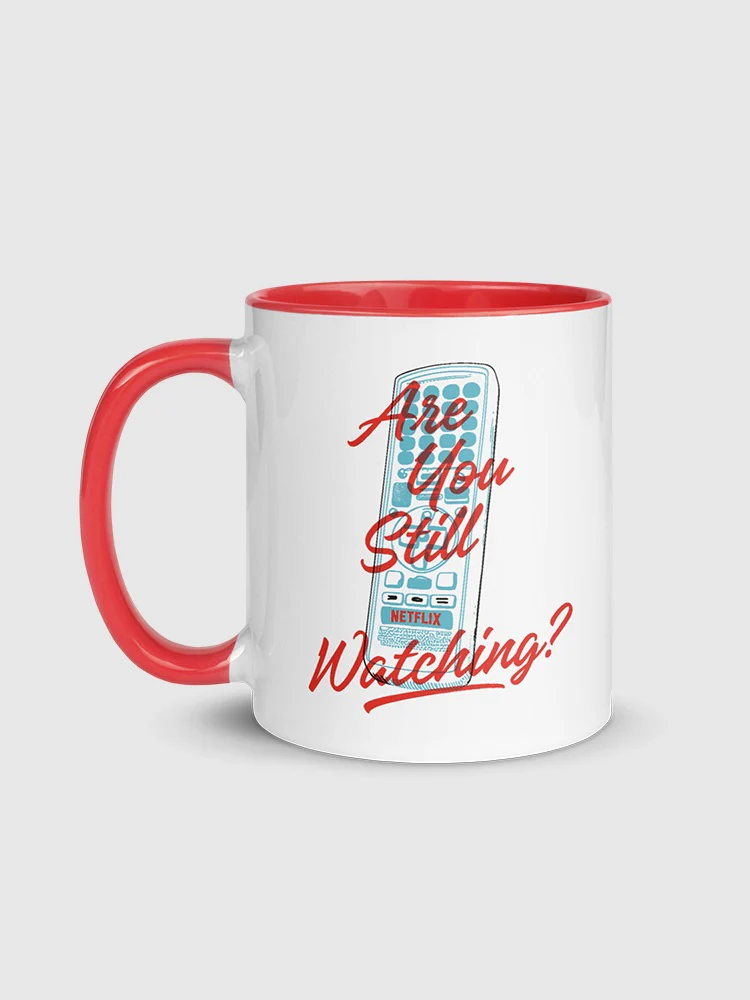Netflix Are You Still Watching? Two-Tone Mug