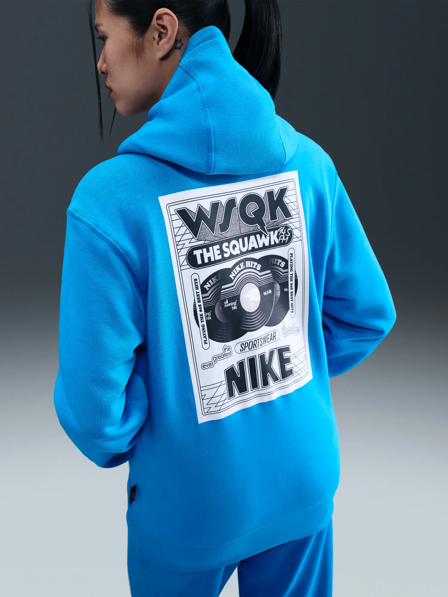 Nike x Stranger Things Hoodie Born to Rock - Image 3