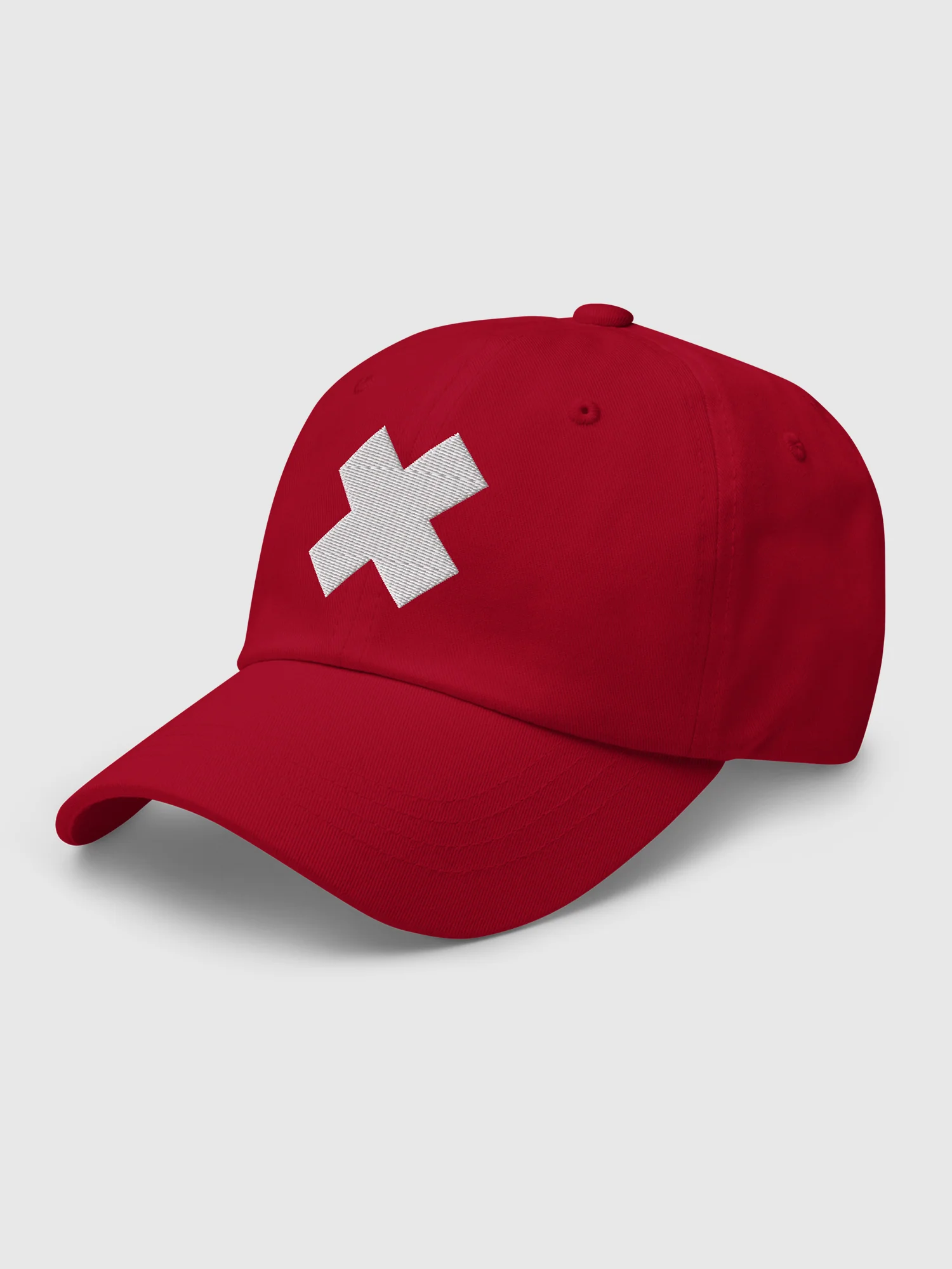 One Piece Embroidered Dad Hat X - Image 3