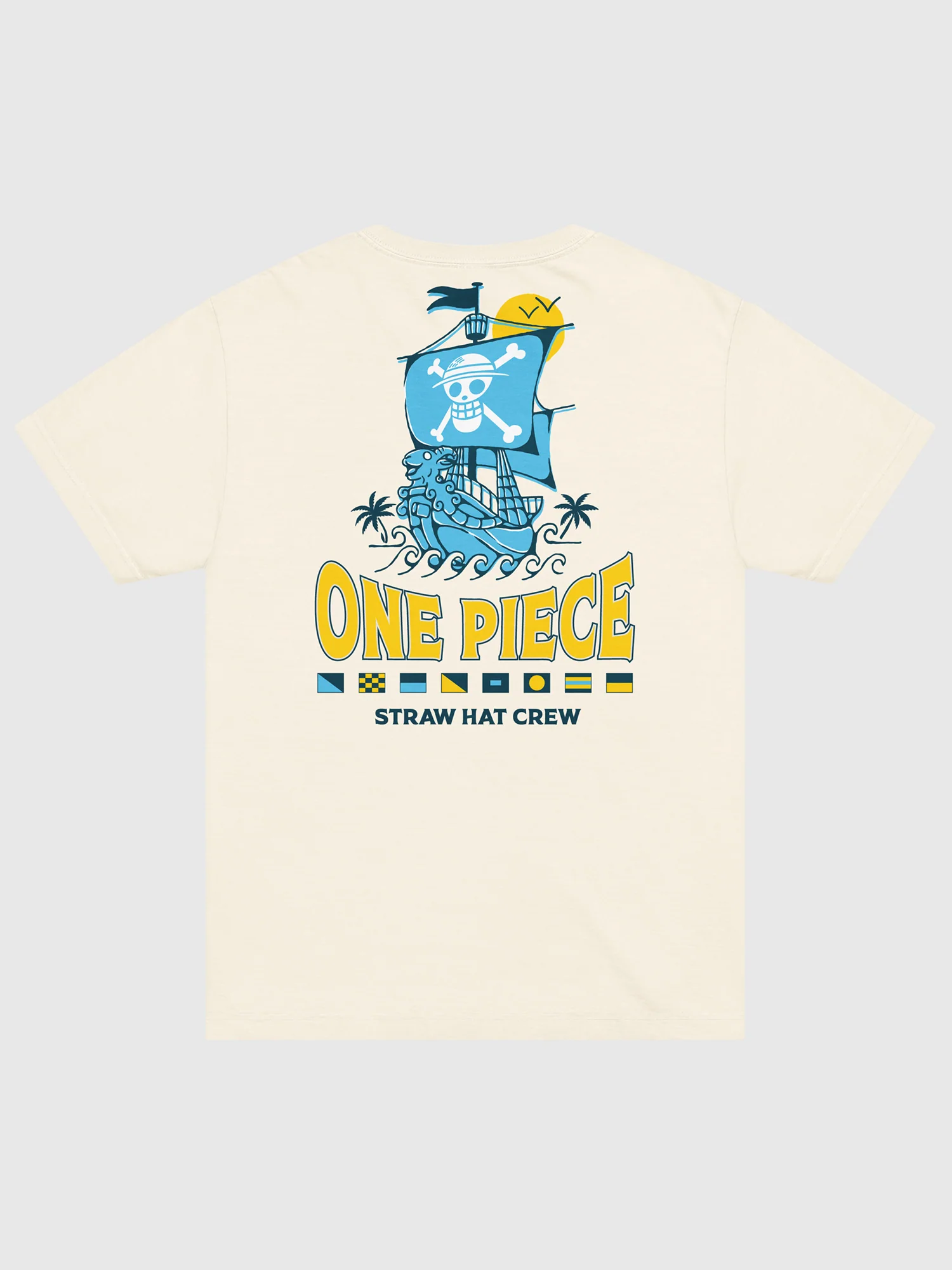 One Piece Oversized T-Shirt Straw Hat Crew