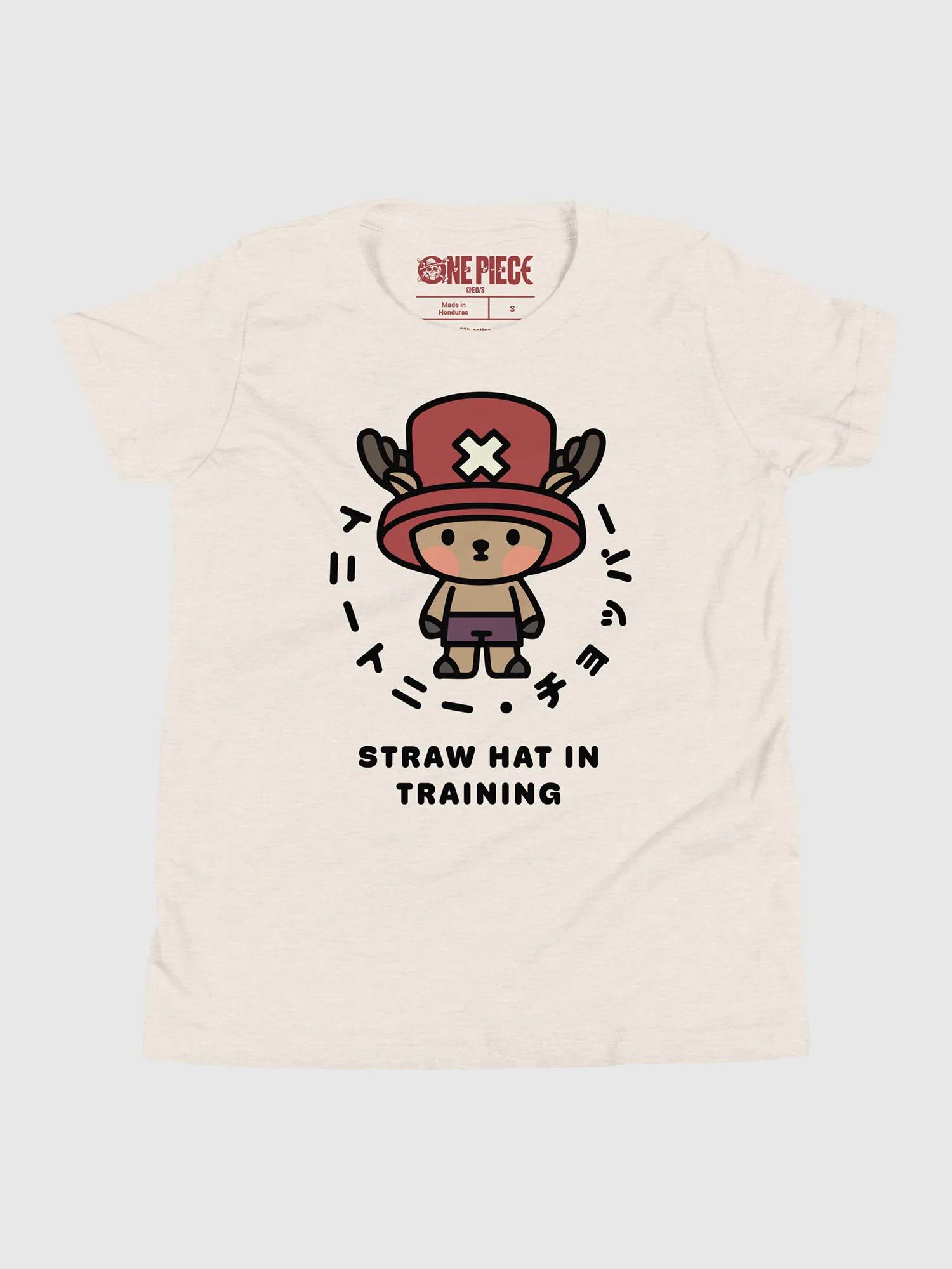 One Piece Youth T-shirt Straw Hat
