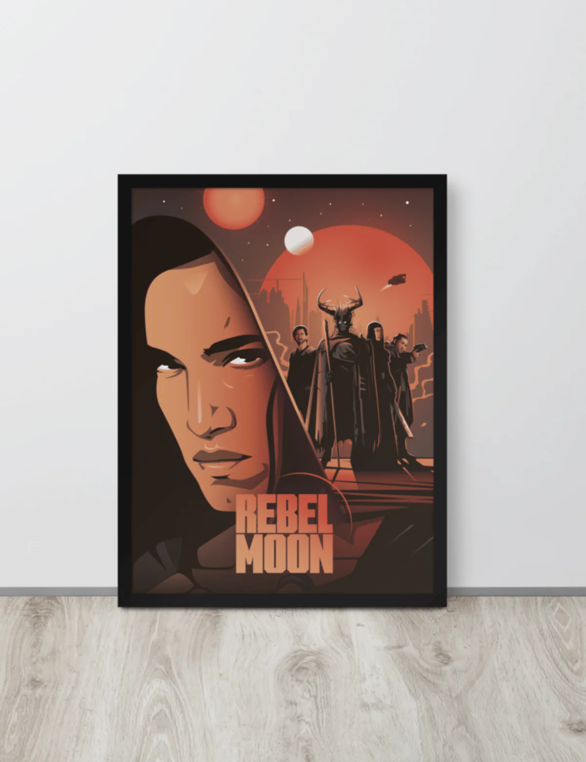 Rebel Moon Kora Artist Framed Poster [12"x16"] - Image 3