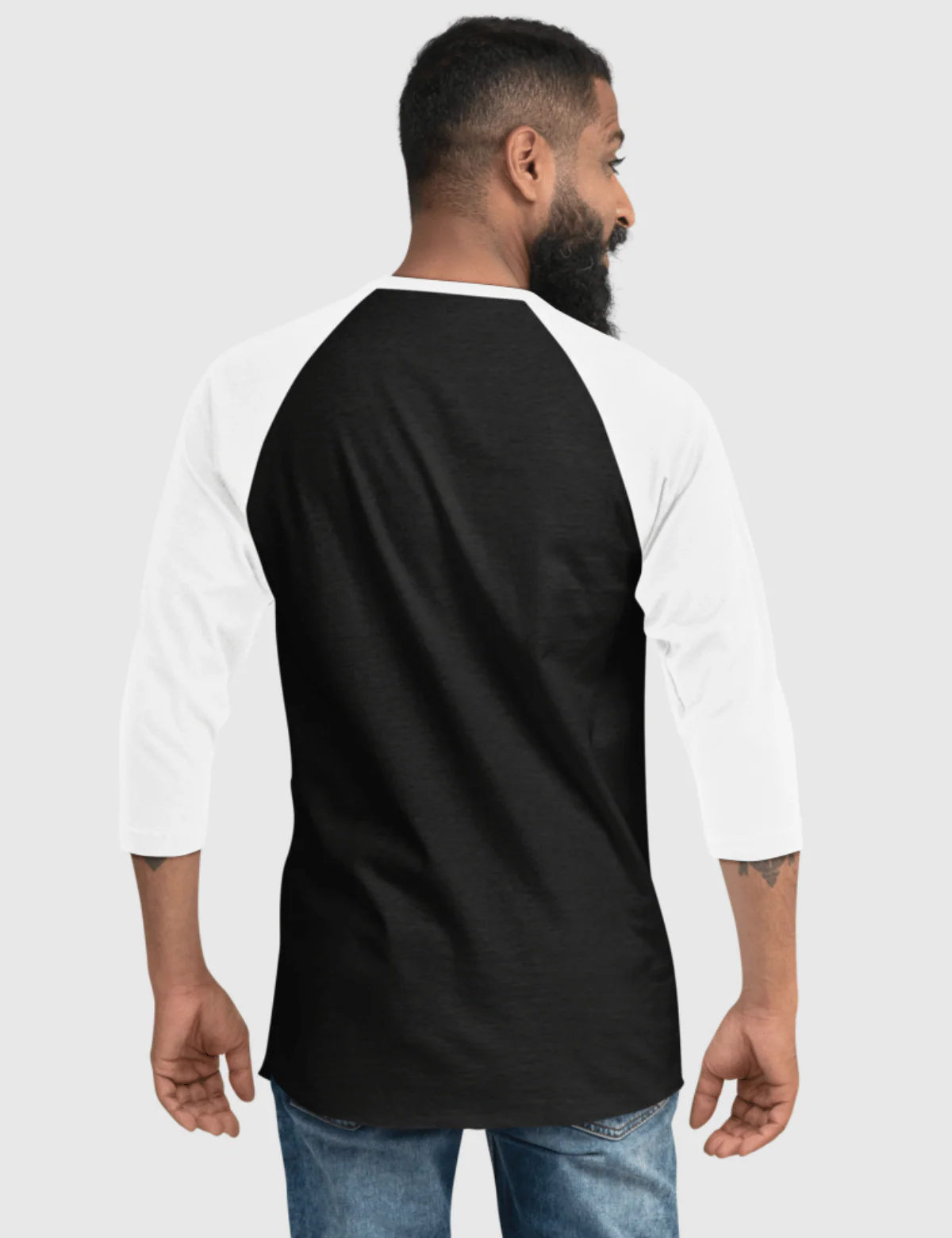 Rebel Moon Kora Raglan Shirt [Black/White] - Image 3