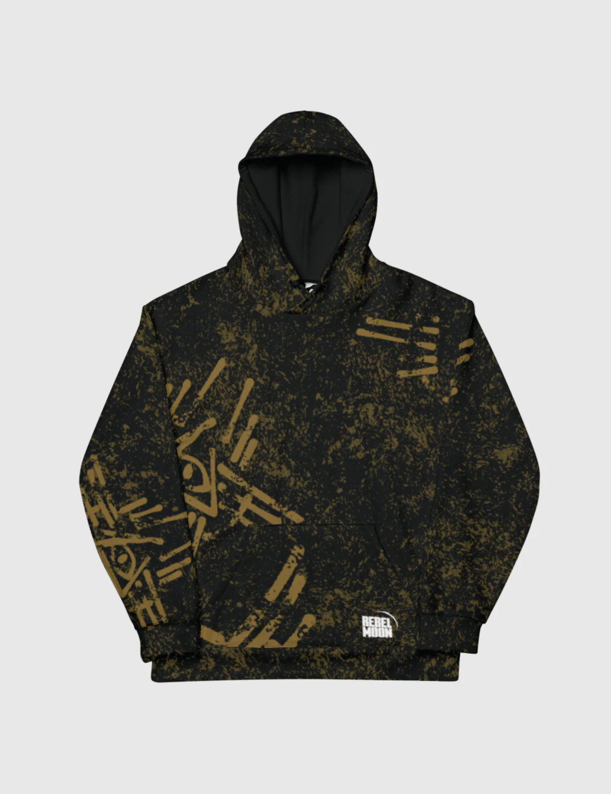 Rebel Moon Logo Unisex Hoodie [Black]