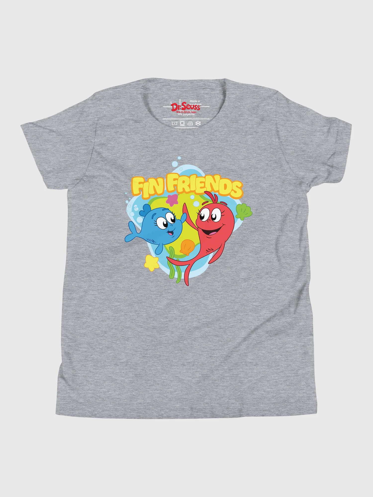Red Fish, Blue Fish Fin Friends Kids T-Shirt