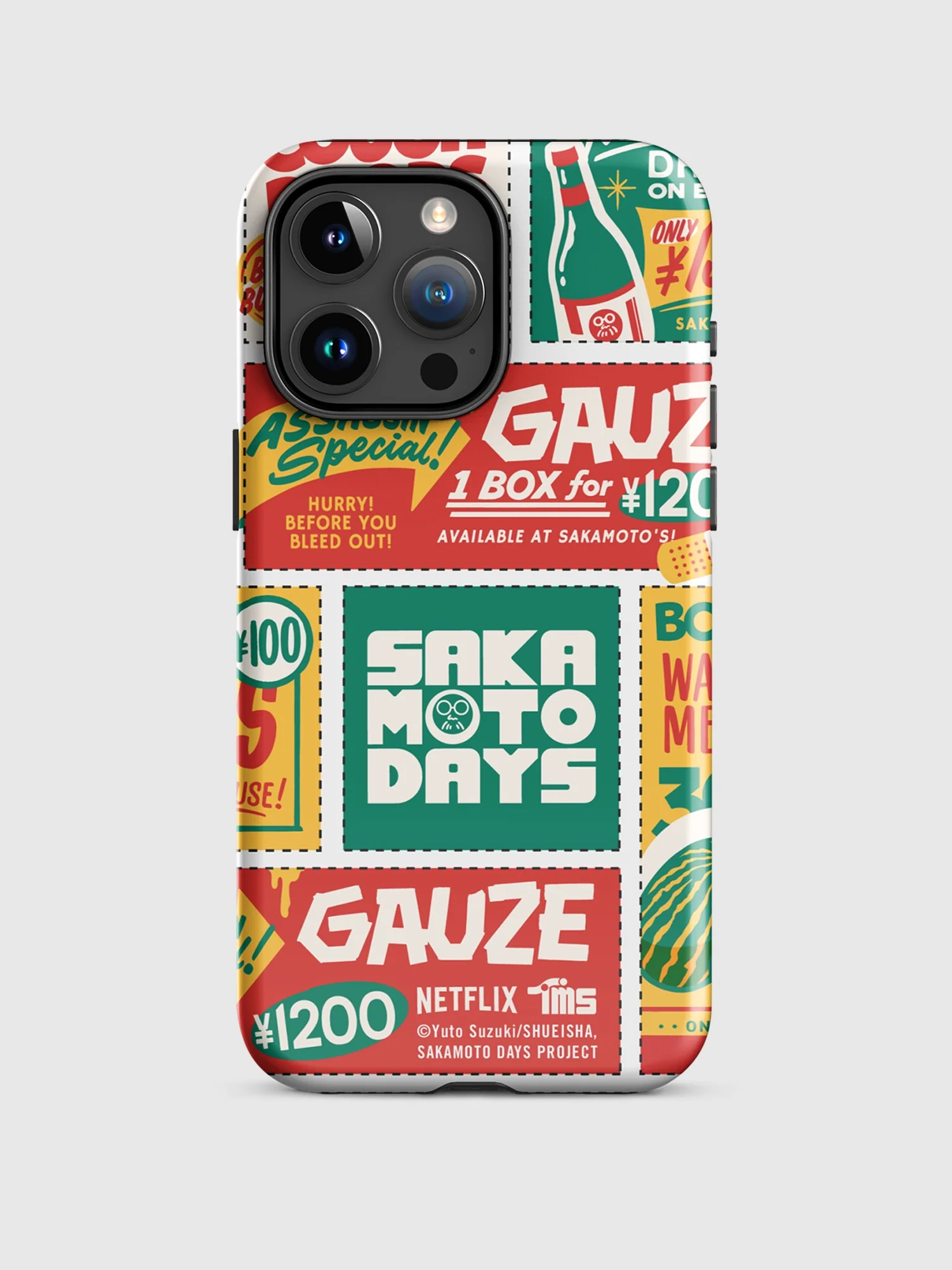 Sakamoto Days Coupons iPhone Tough Case - Image 20