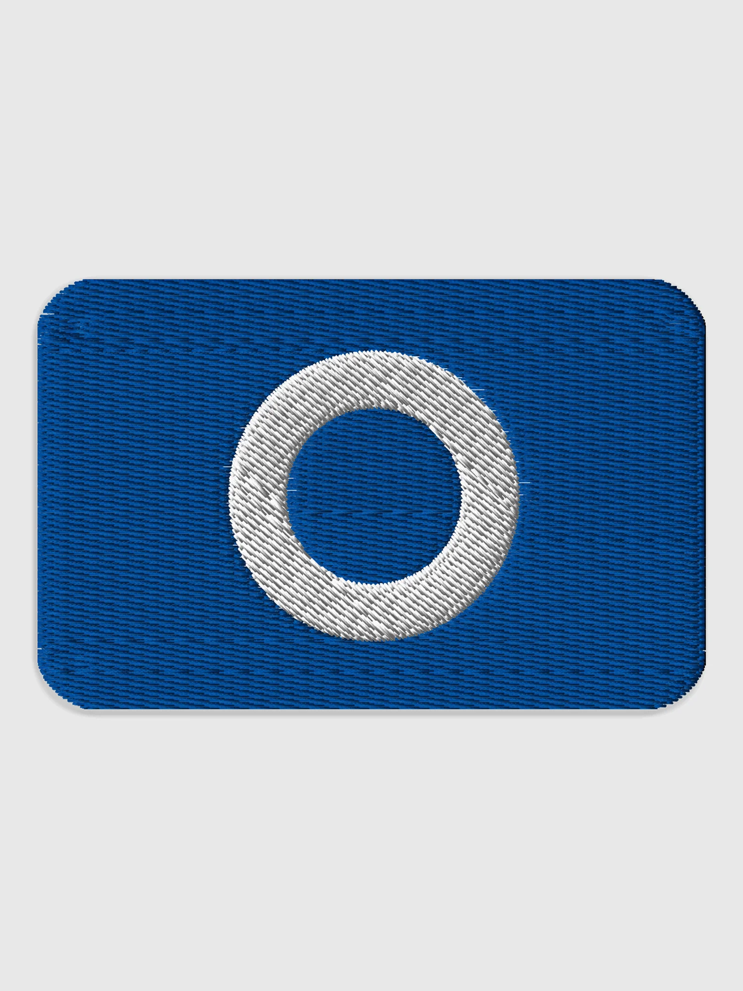 Squid Game Blue O Embroidered Patch
