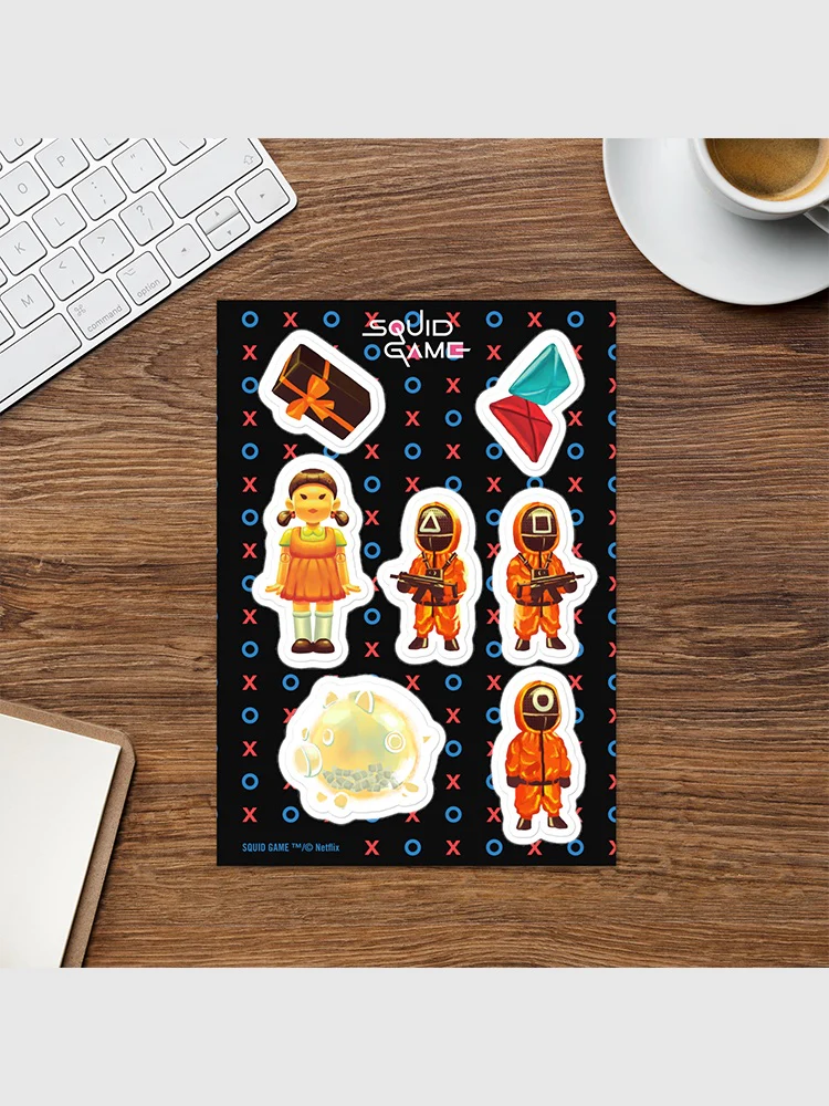 Squid Game Icons Sticker Sheet - Image 2