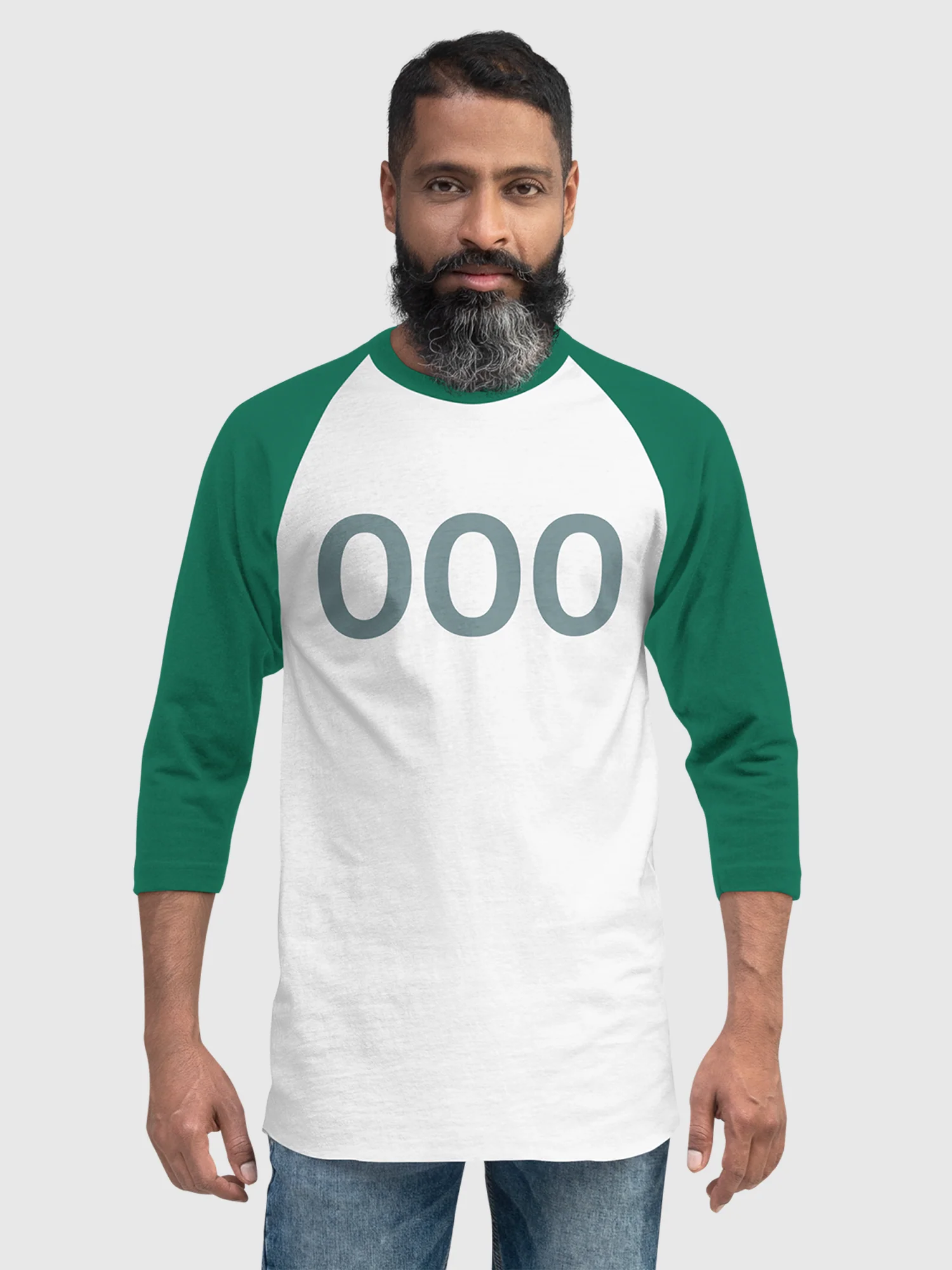 Squid Game Personalized Number Raglan Shirt - Image 2