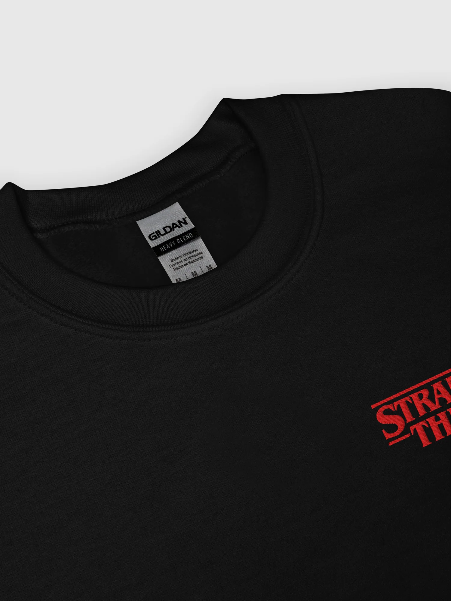 Stranger Things 011 Embroidered Crewneck - Image 5