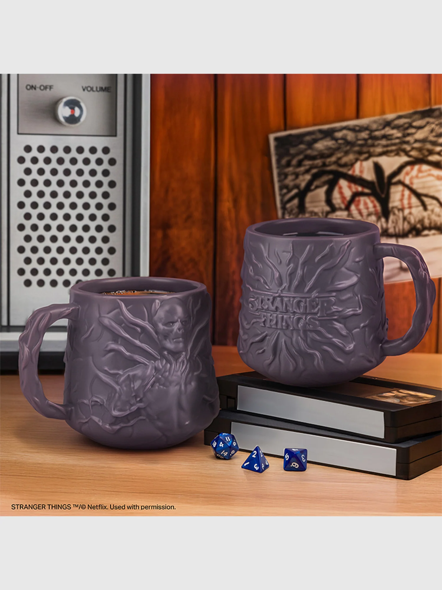 Stranger Things 5 Vecna Shaped Mug