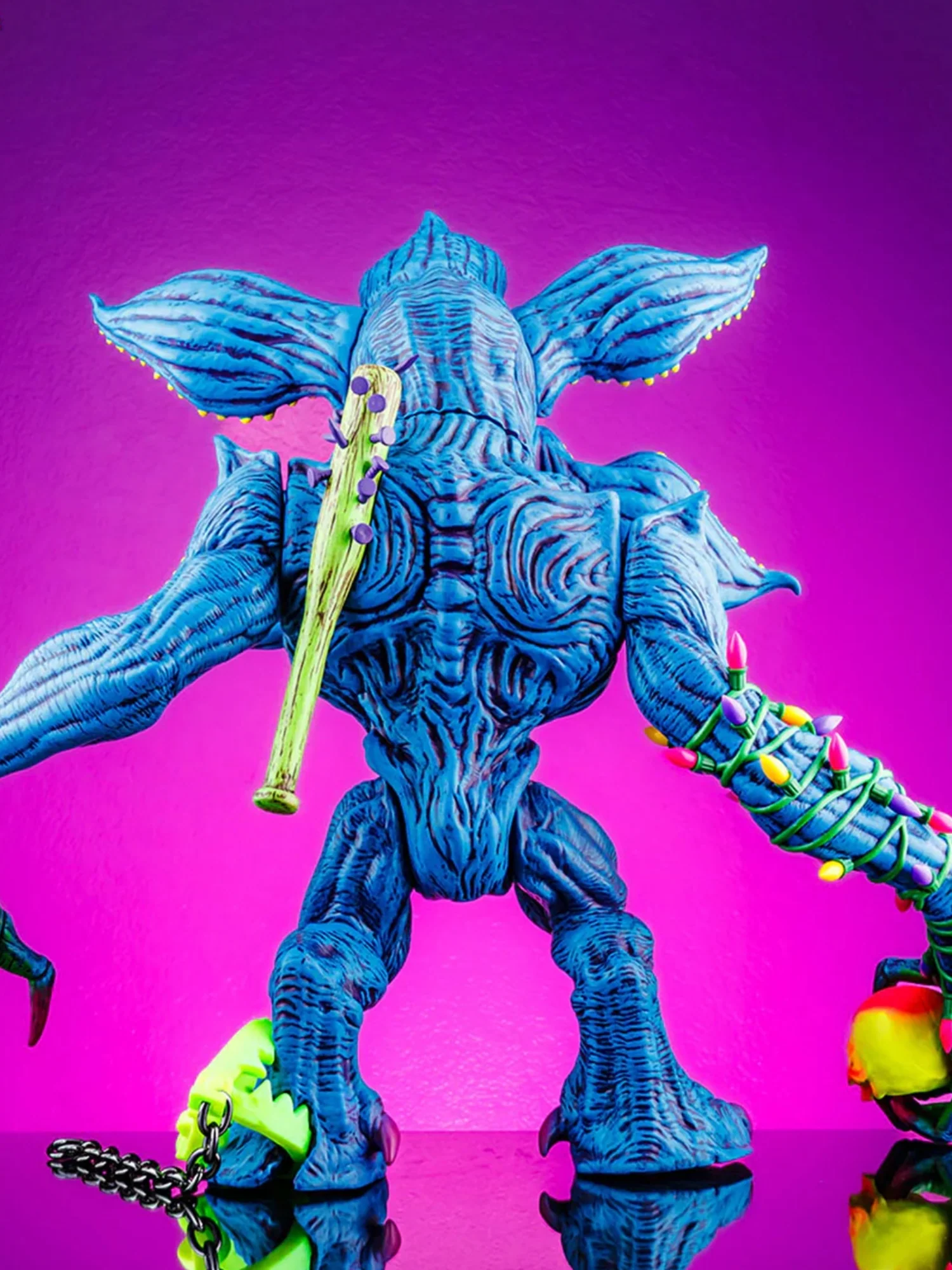 Stranger Things Demogorgon Vinyl Designer Figure by James Groman - 80's Fever Variant - Image 5