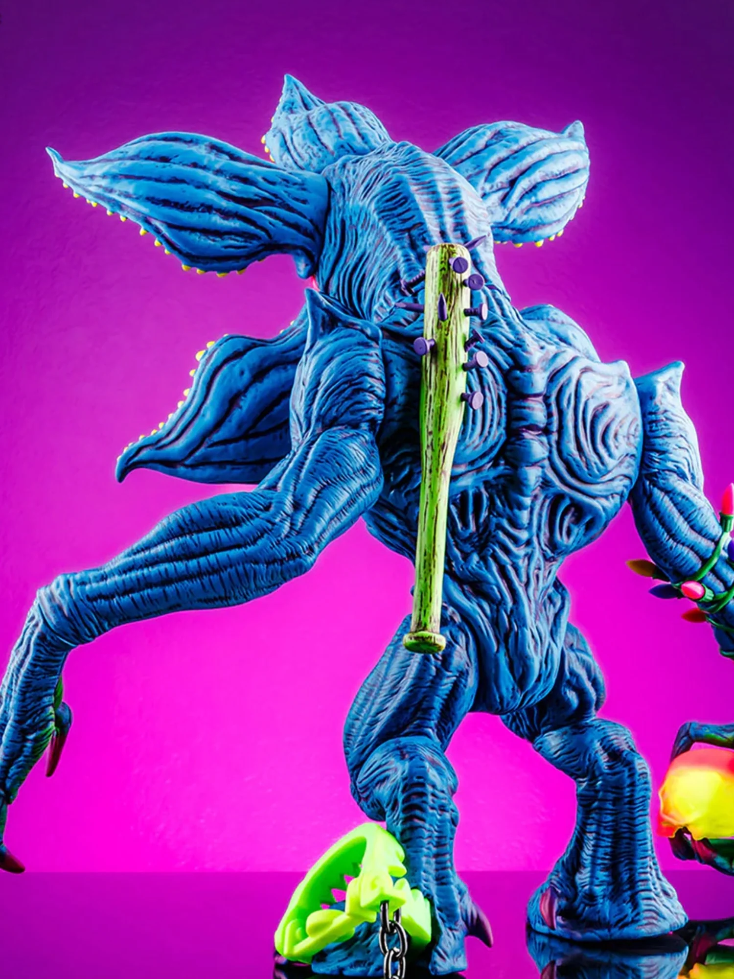 Stranger Things Demogorgon Vinyl Designer Figure by James Groman - 80's Fever Variant - Image 6